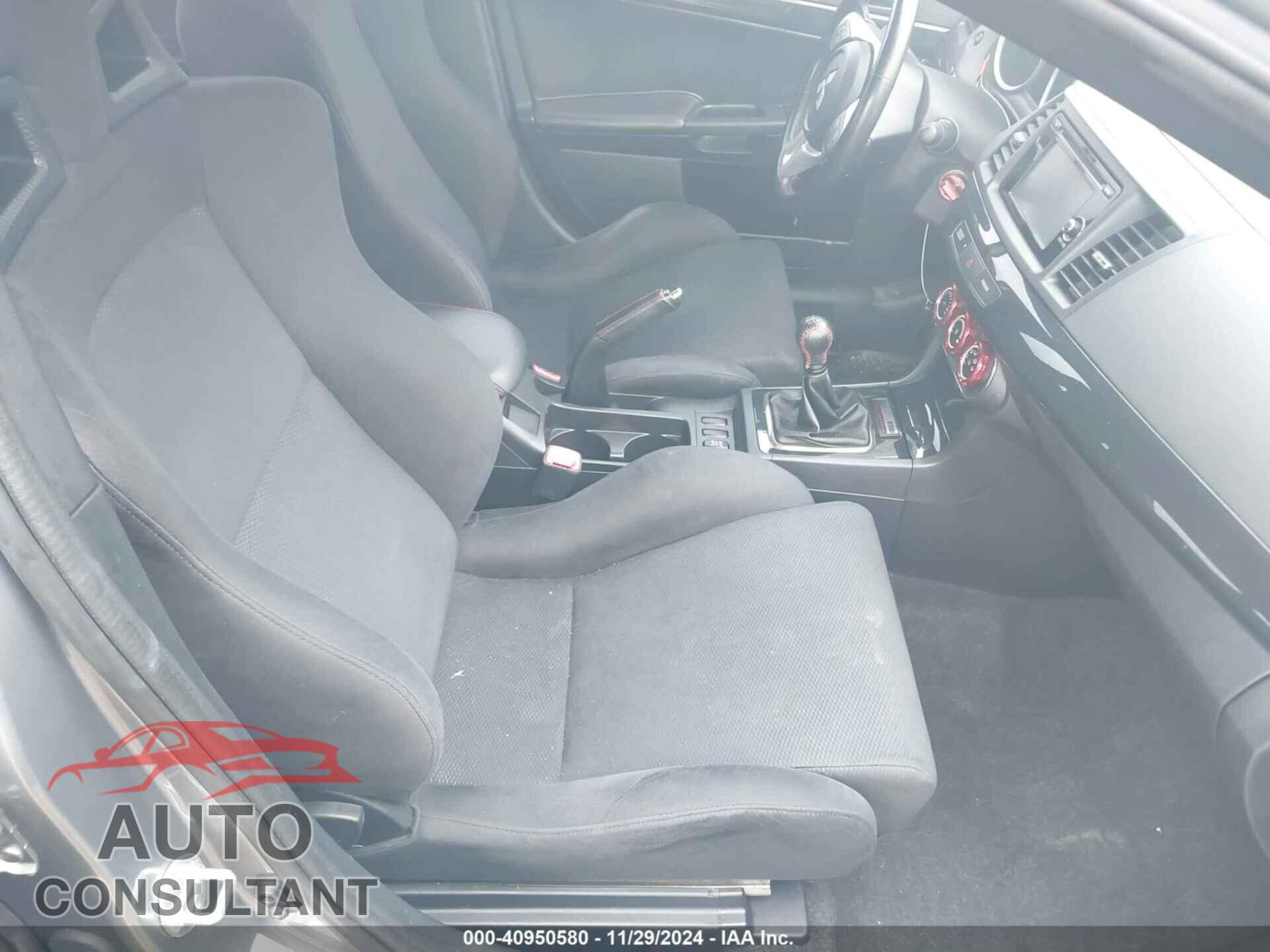 MITSUBISHI LANCER EVOLUTION 2015 - JA32W7FV8FU028440