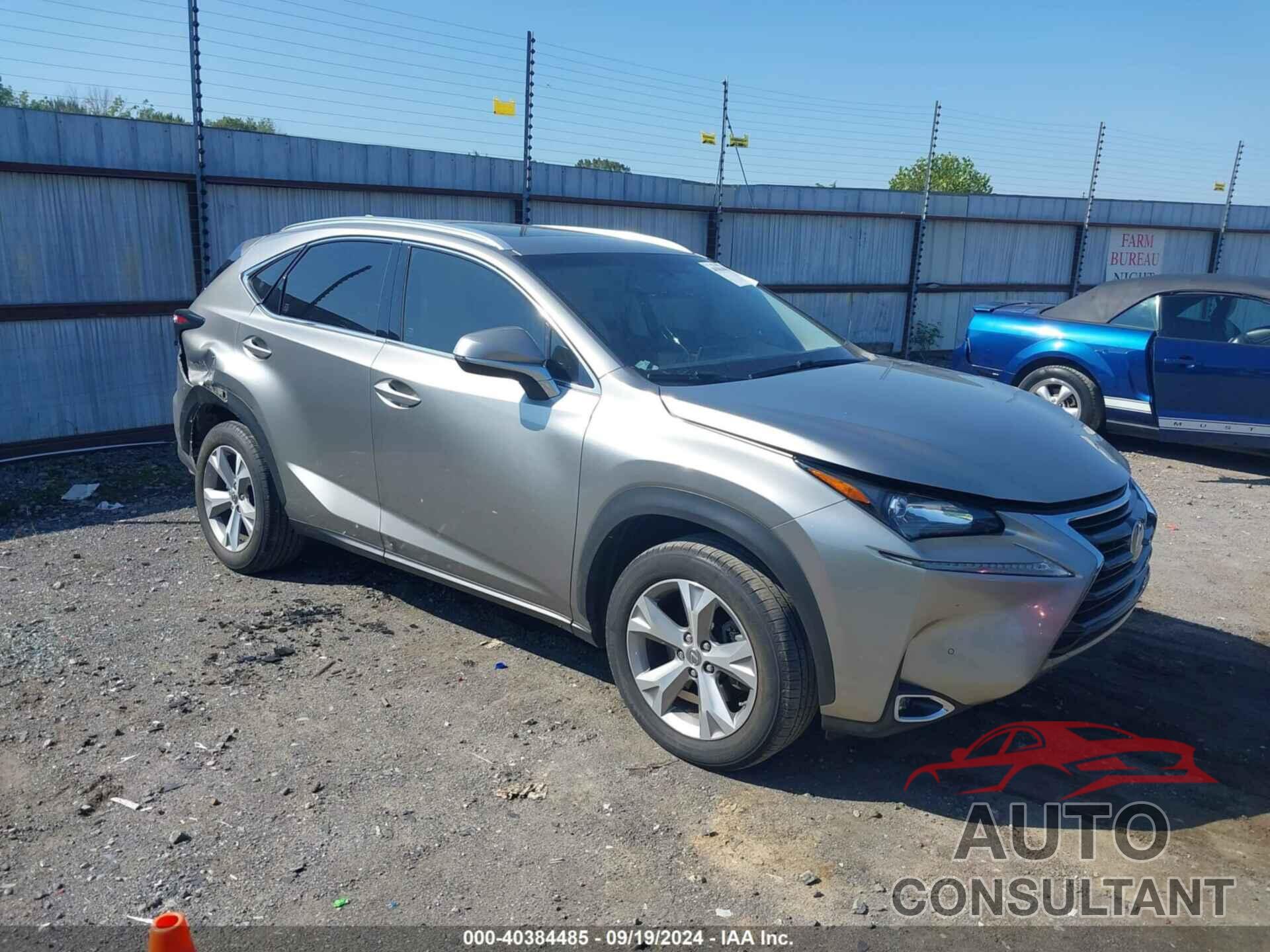 LEXUS NX 200T 2017 - JTJYARBZ4H2076737