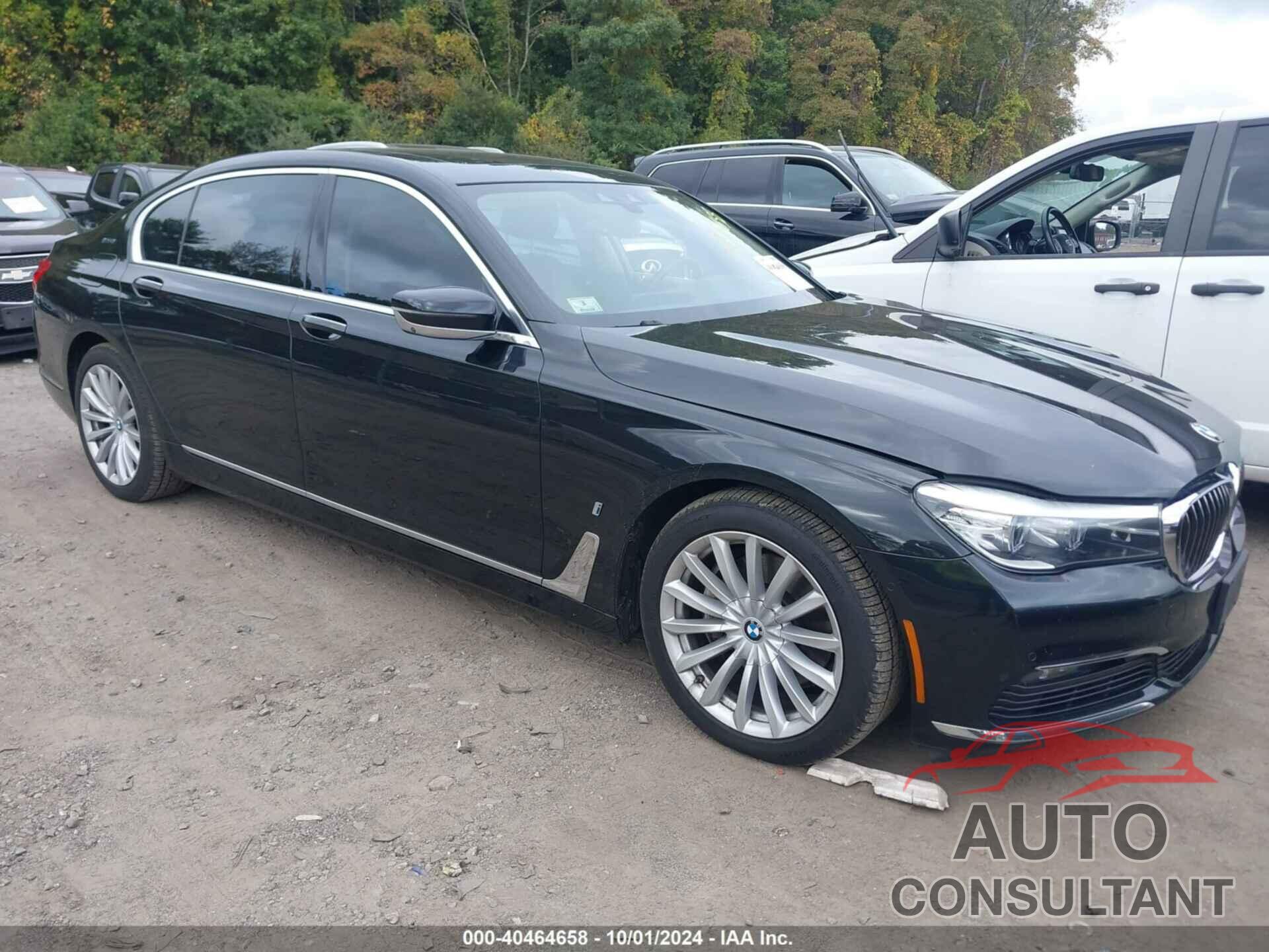 BMW 740E 2018 - WBA7J2C50JG938522