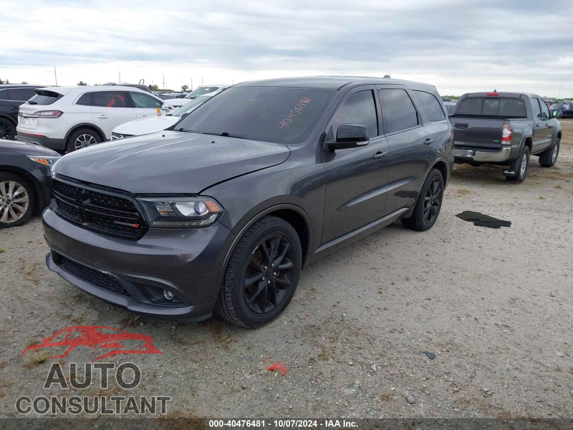 DODGE DURANGO 2017 - 1C4RDHDG0HC944604