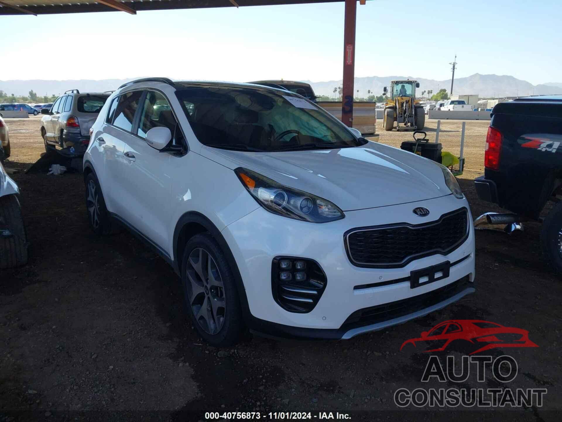 KIA SPORTAGE 2019 - KNDPR3A66K7507343