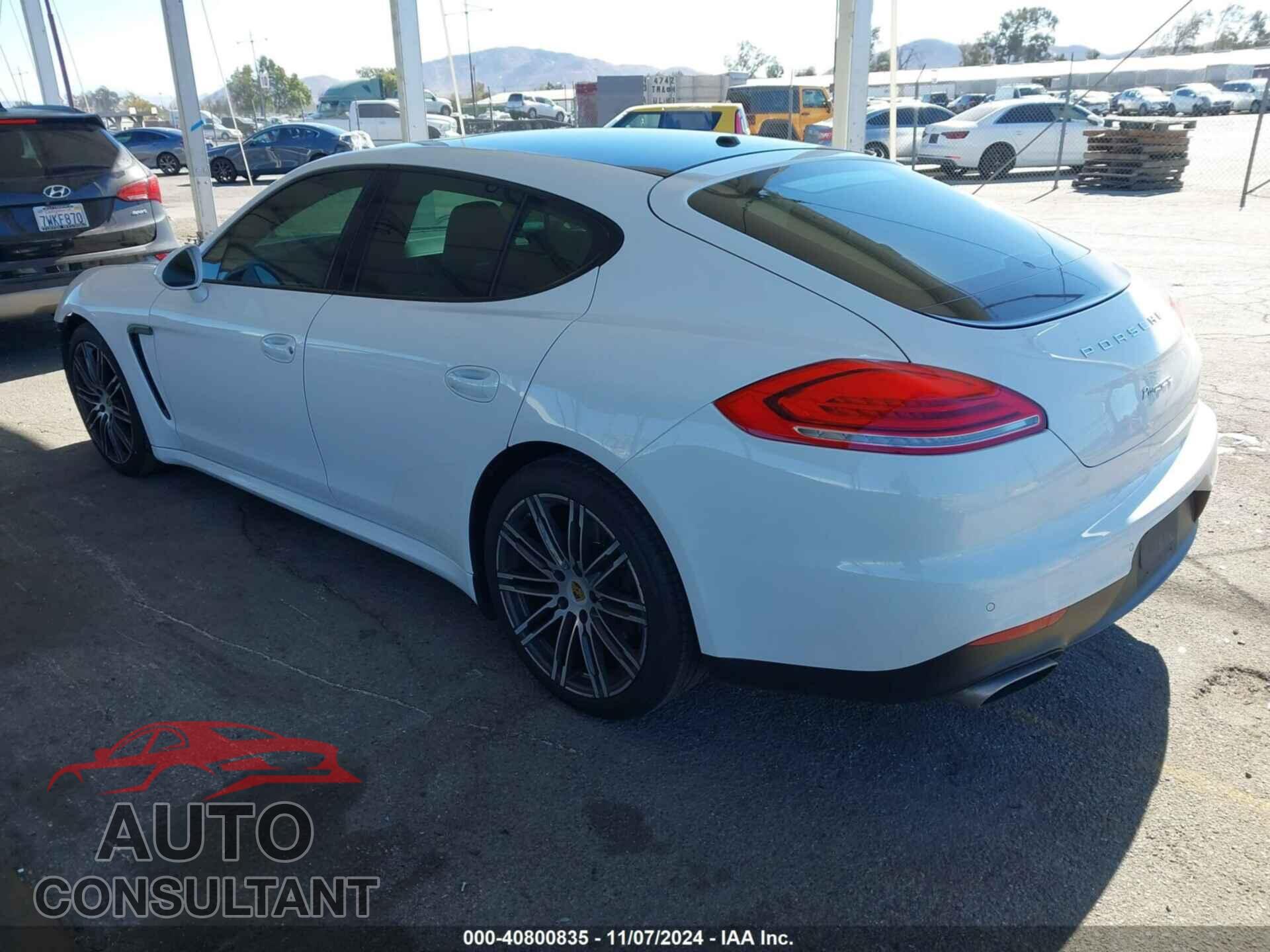 PORSCHE PANAMERA 2016 - WP0AA2A70GL005636