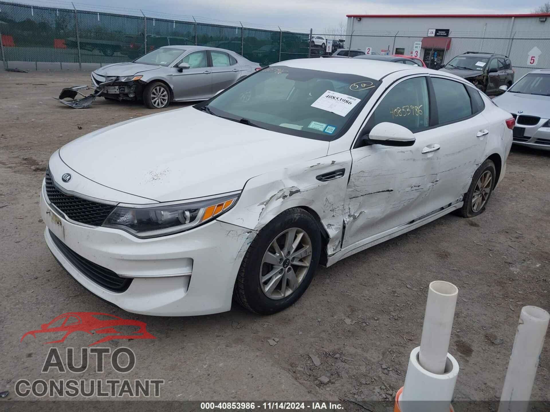 KIA OPTIMA 2016 - KNAGT4L3XG5073793