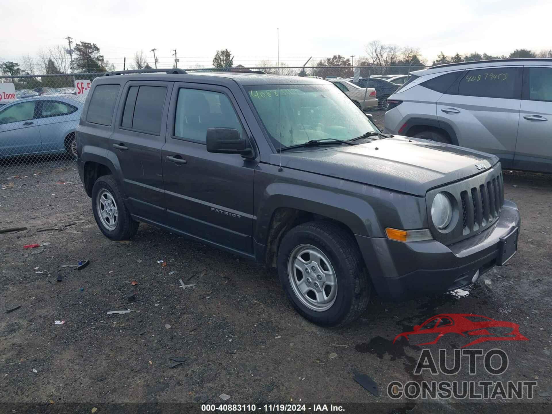 JEEP PATRIOT 2016 - 1C4NJRBB6GD501368