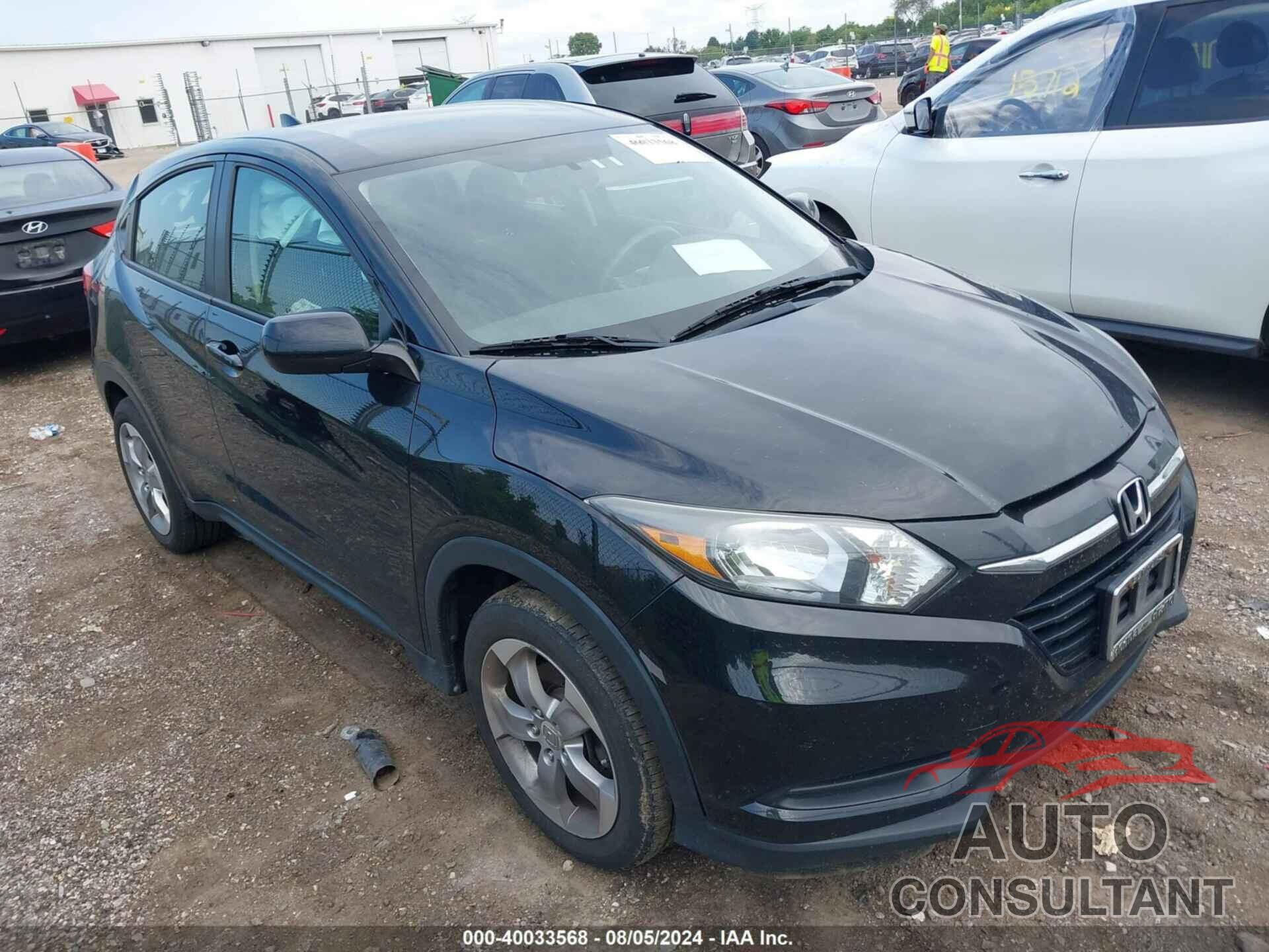 HONDA HR-V 2018 - 3CZRU6H3XJG710303
