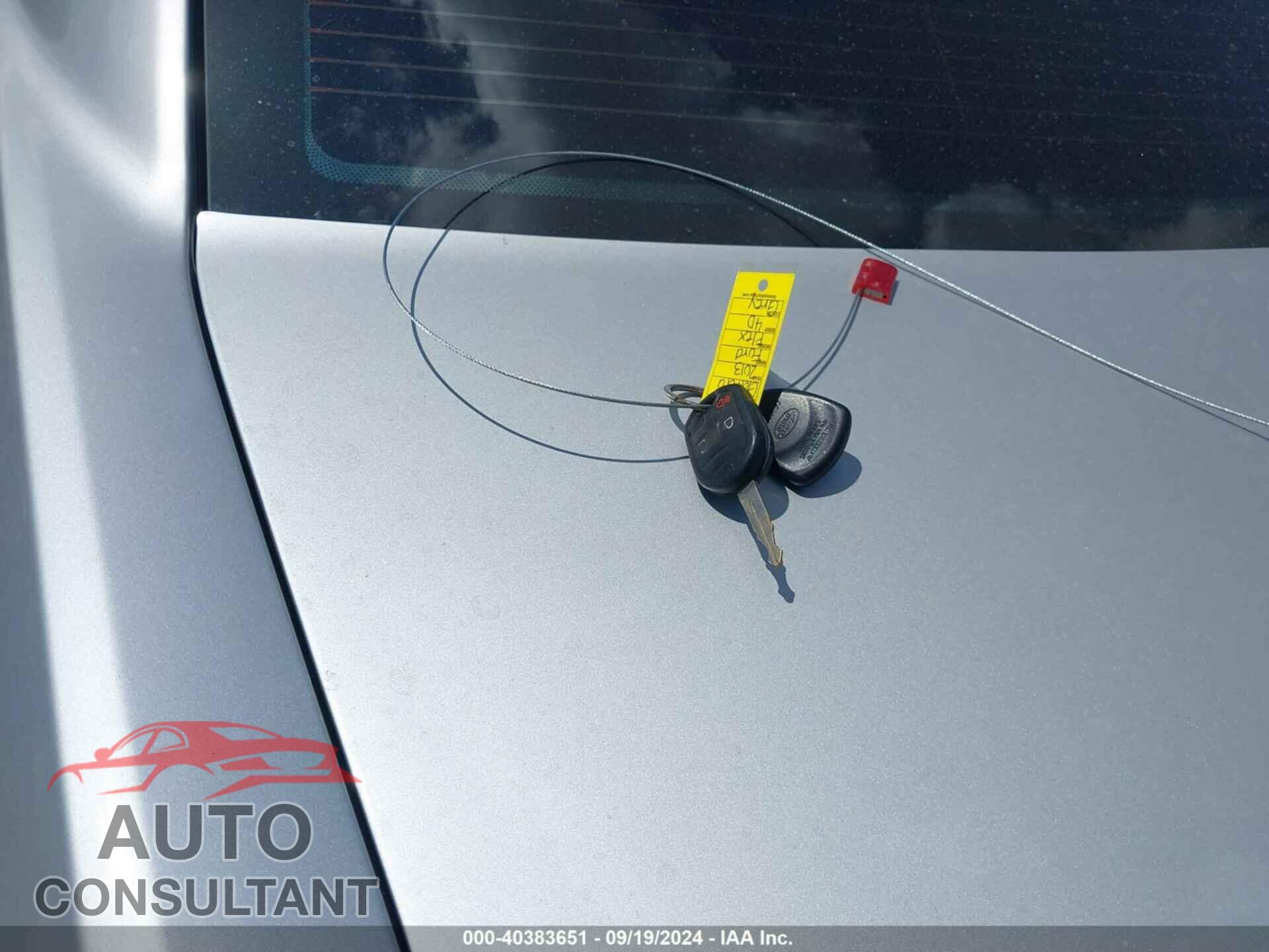FORD FLEX 2013 - 2FMGK5B85DBD38096