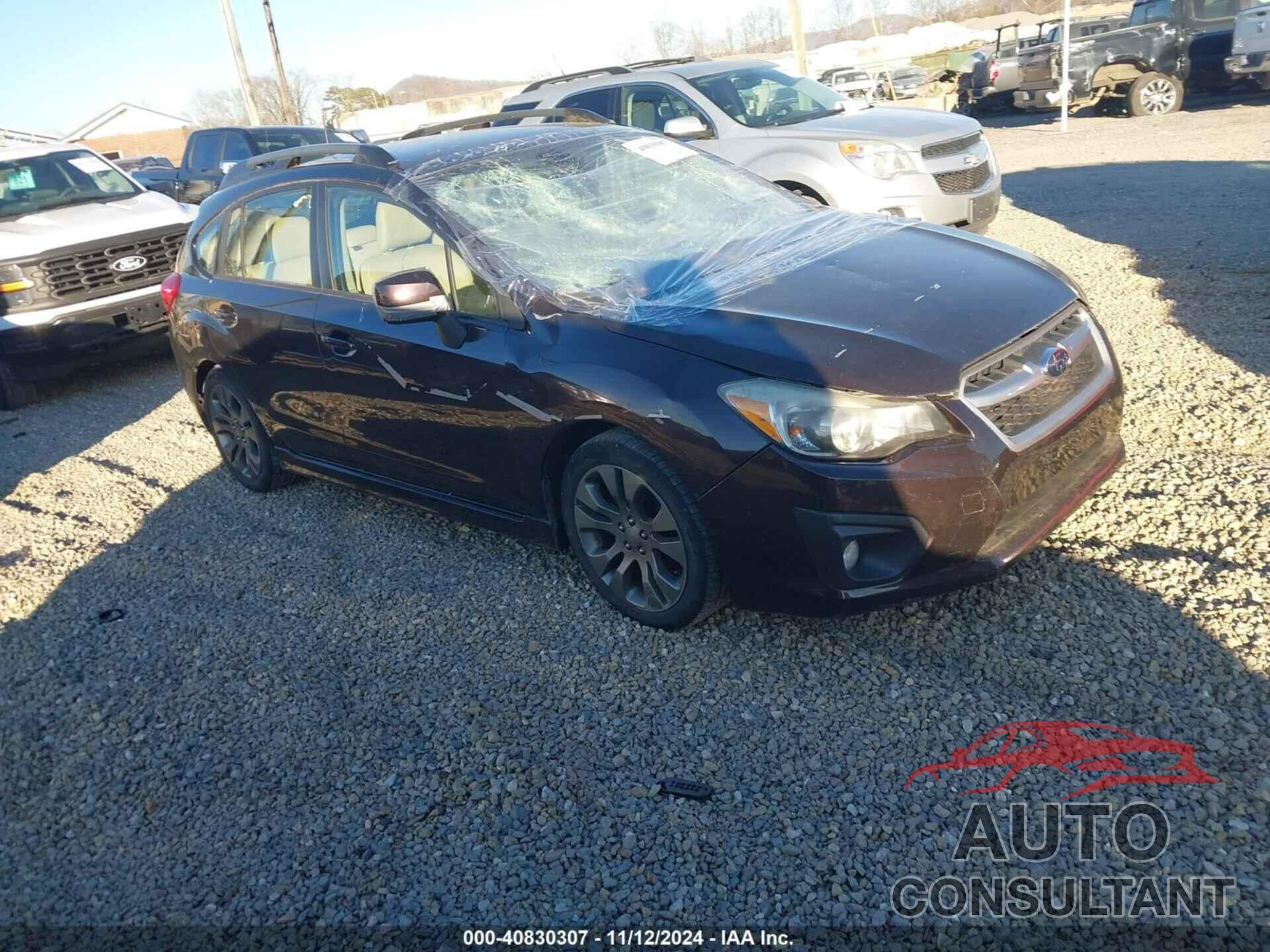 SUBARU IMPREZA 2013 - JF1GPAL69D2801588