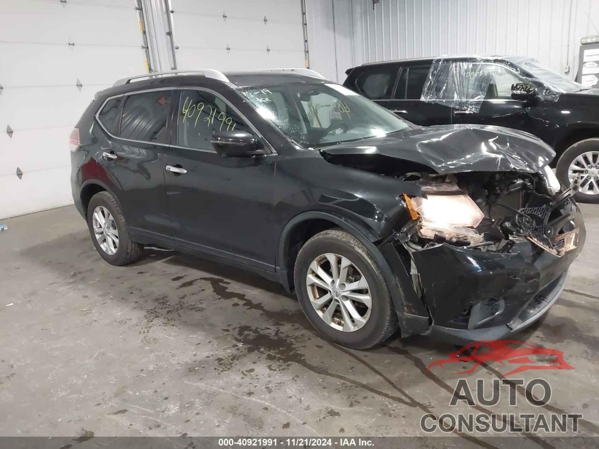 NISSAN ROGUE 2016 - KNMAT2MV6GP595029