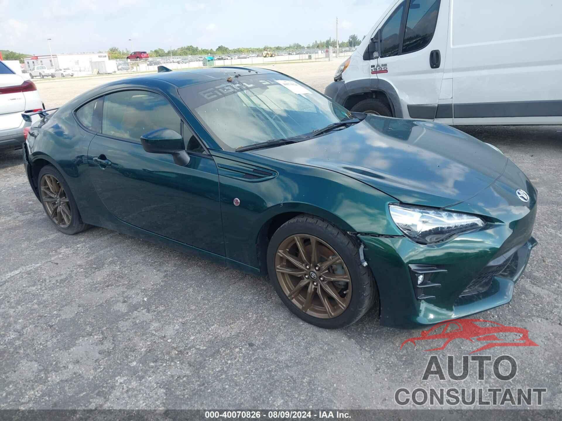 TOYOTA 86 2020 - JF1ZNAE12L8750091