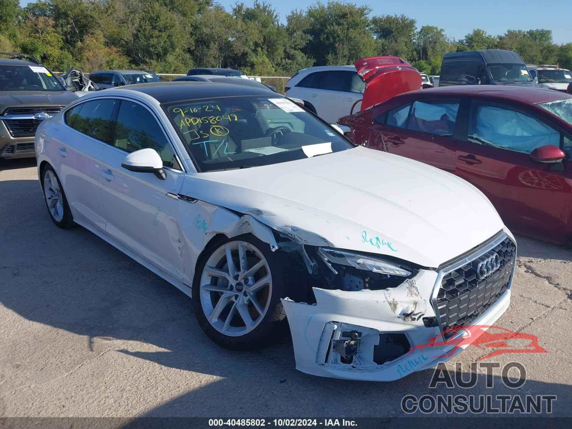 AUDI A5 2024 - WAUFACF58RA094788