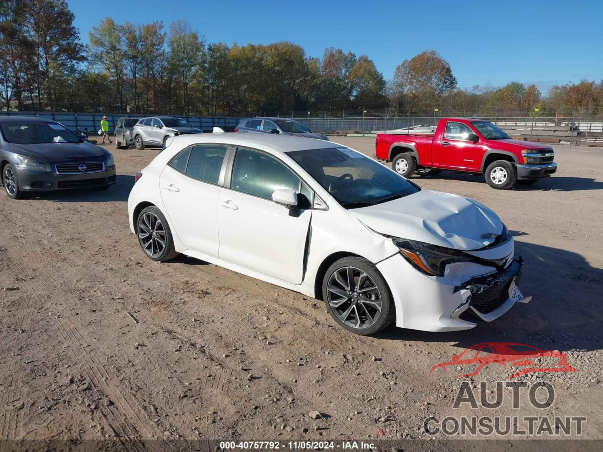 TOYOTA COROLLA 2019 - JTNK4RBE3K3010738