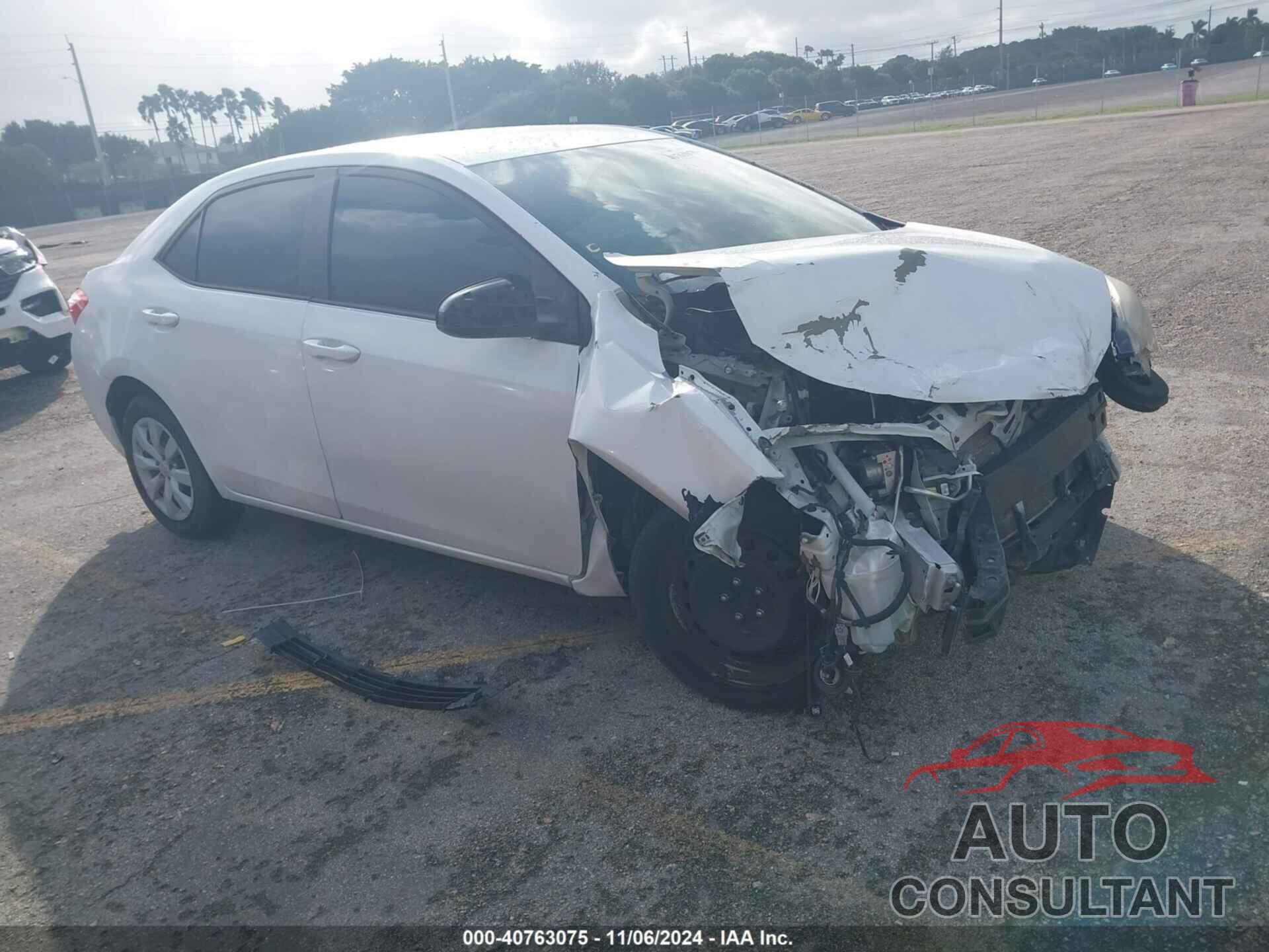 TOYOTA COROLLA 2016 - 5YFBURHEXGP445900