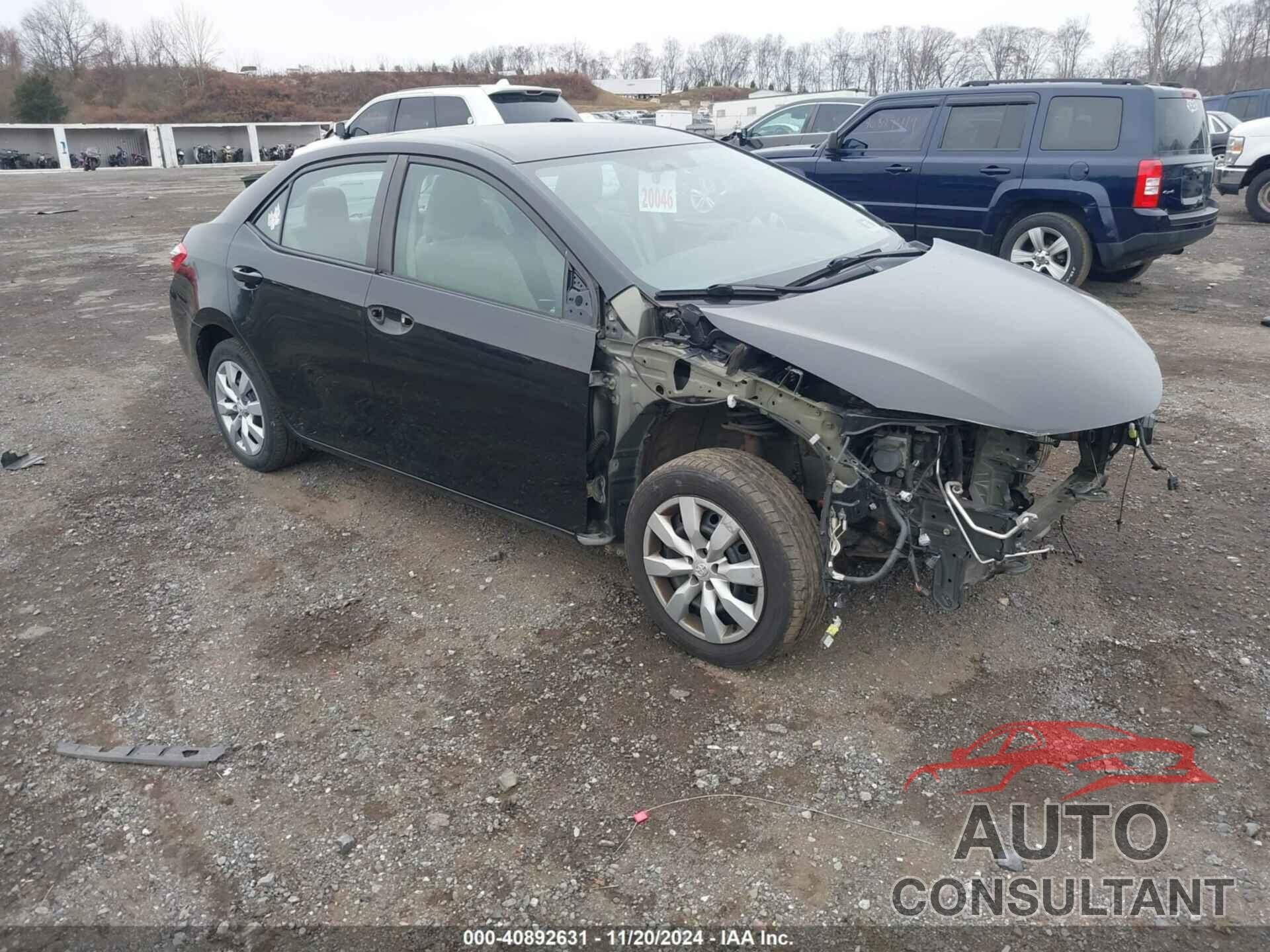 TOYOTA COROLLA 2015 - 2T1BURHE6FC456391