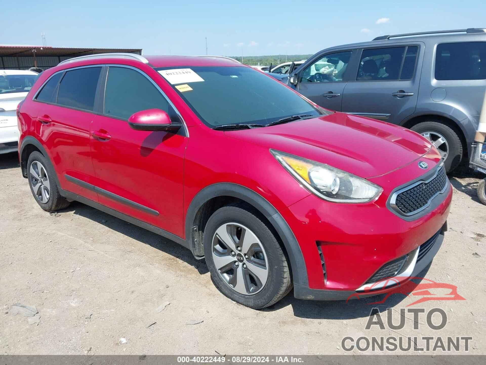 KIA NIRO 2017 - KNDCB3LC5H5078397