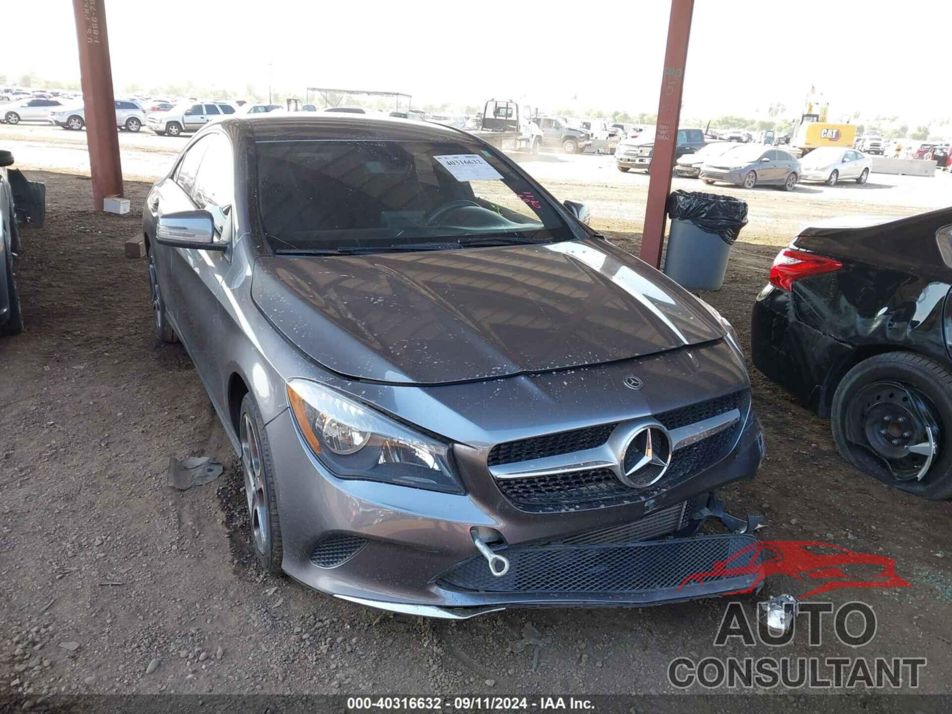 MERCEDES-BENZ CLA 250 2019 - WDDSJ4EB6KN741109