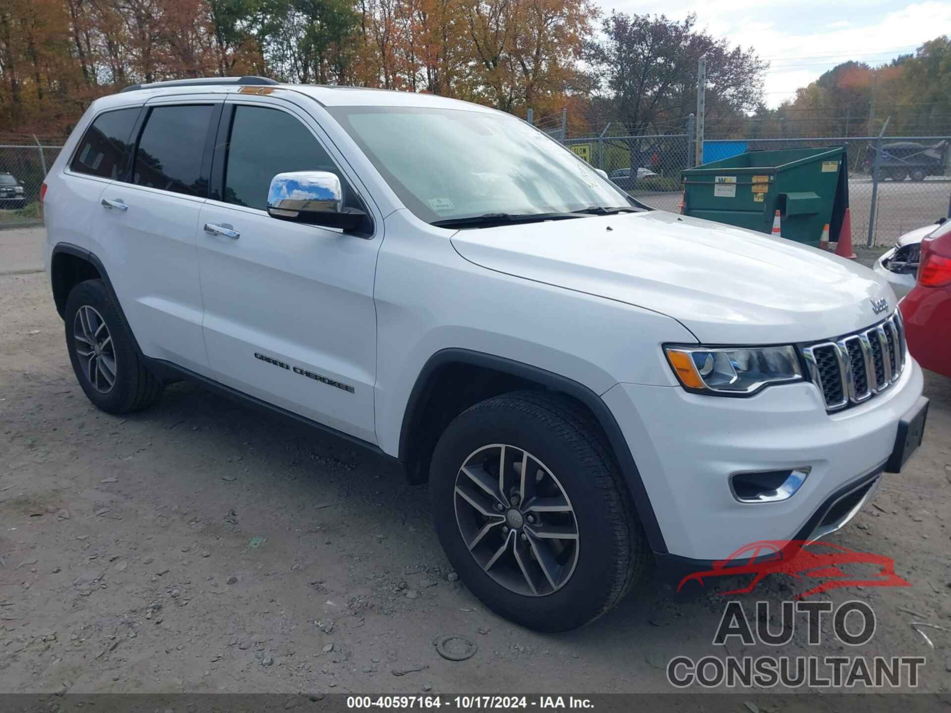 JEEP GRAND CHEROKEE 2017 - 1C4RJFBG2HC802027