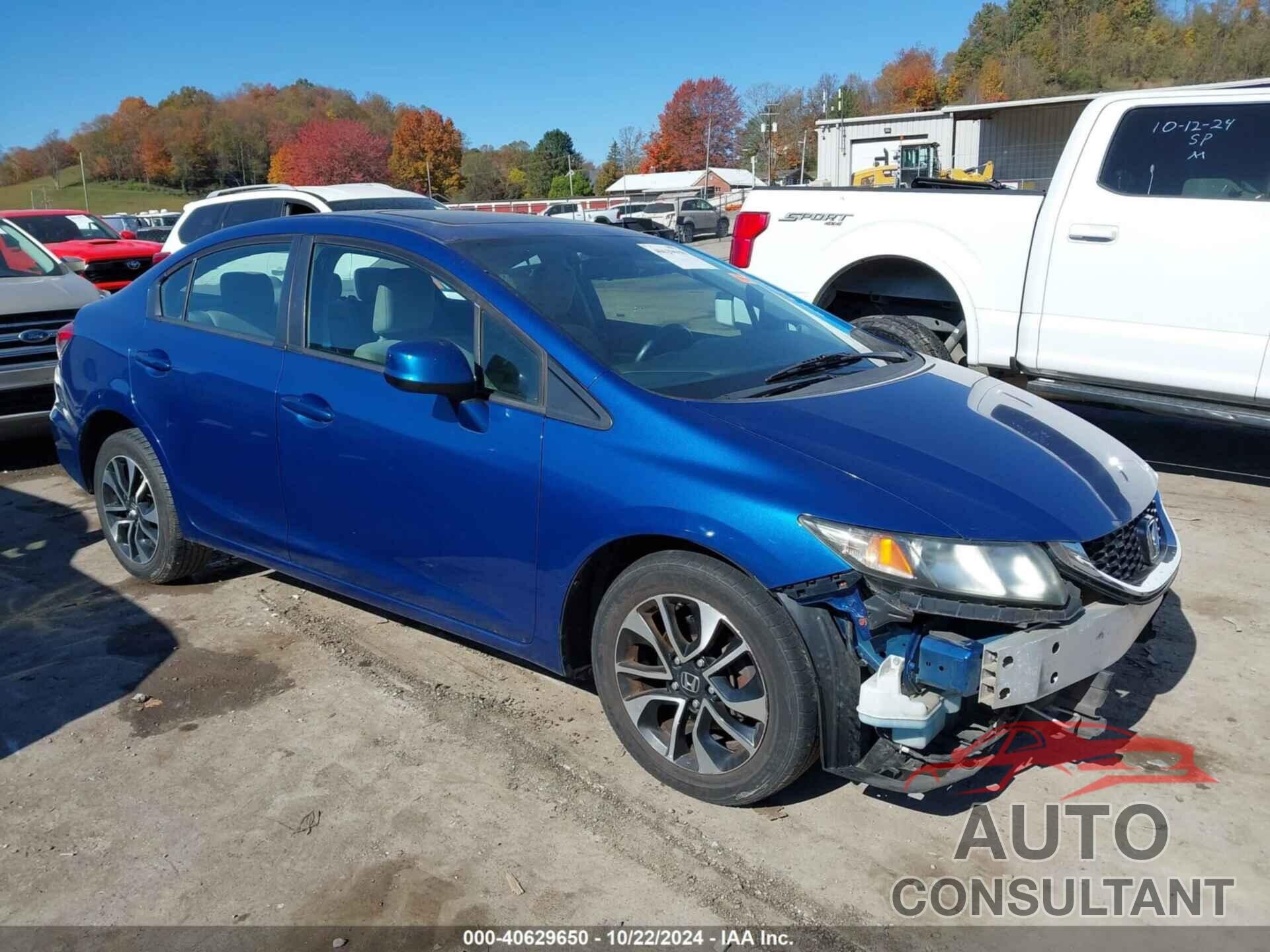 HONDA CIVIC 2013 - 19XFB2F8XDE000887