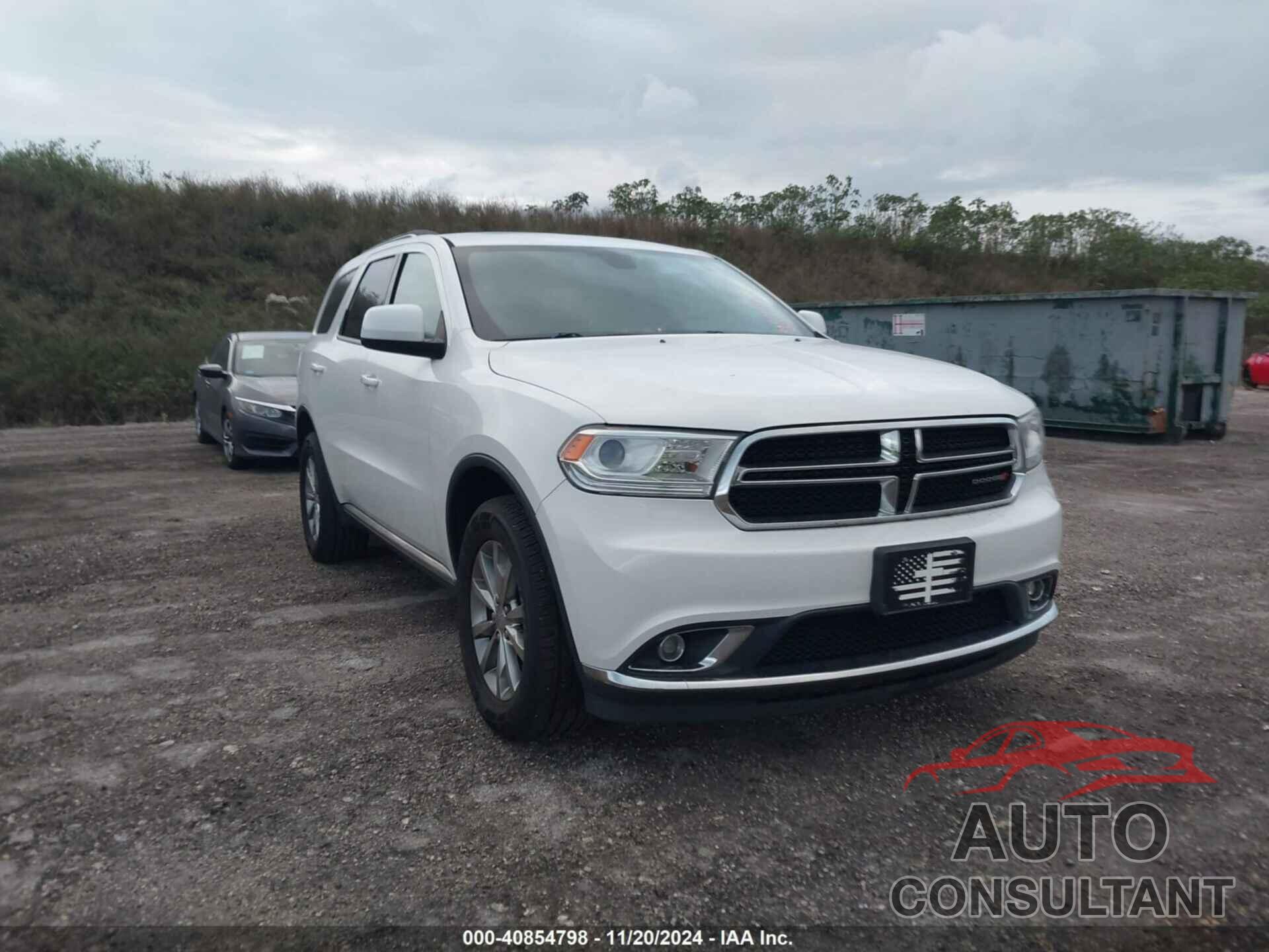 DODGE DURANGO 2018 - 1C4RDJAG2JC330848