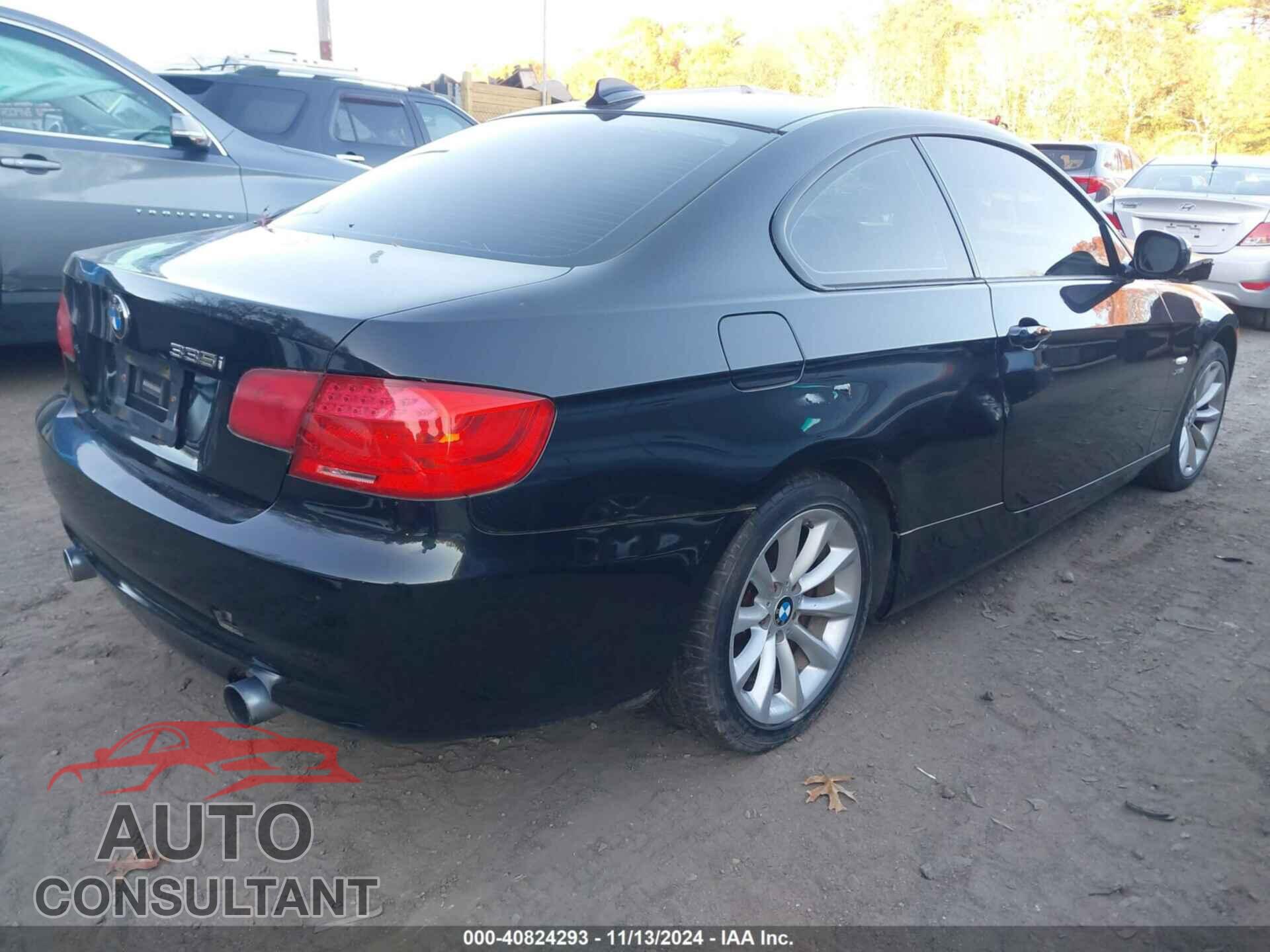 BMW 335I 2011 - WBAKF9C54BE619609