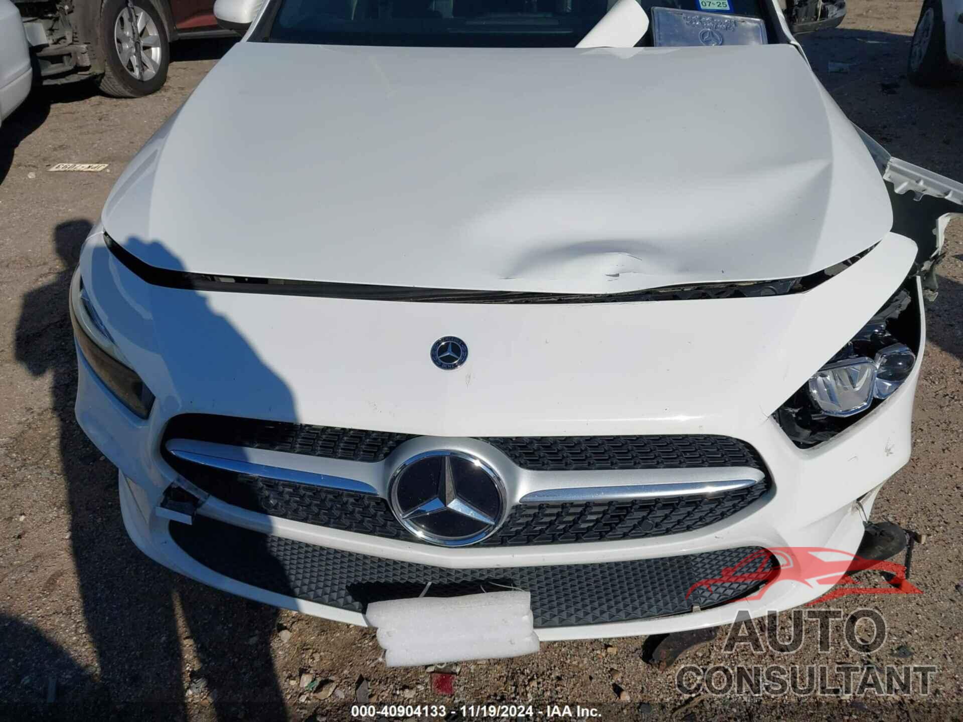 MERCEDES-BENZ A 220 2019 - WDD3G4EB7KW000514