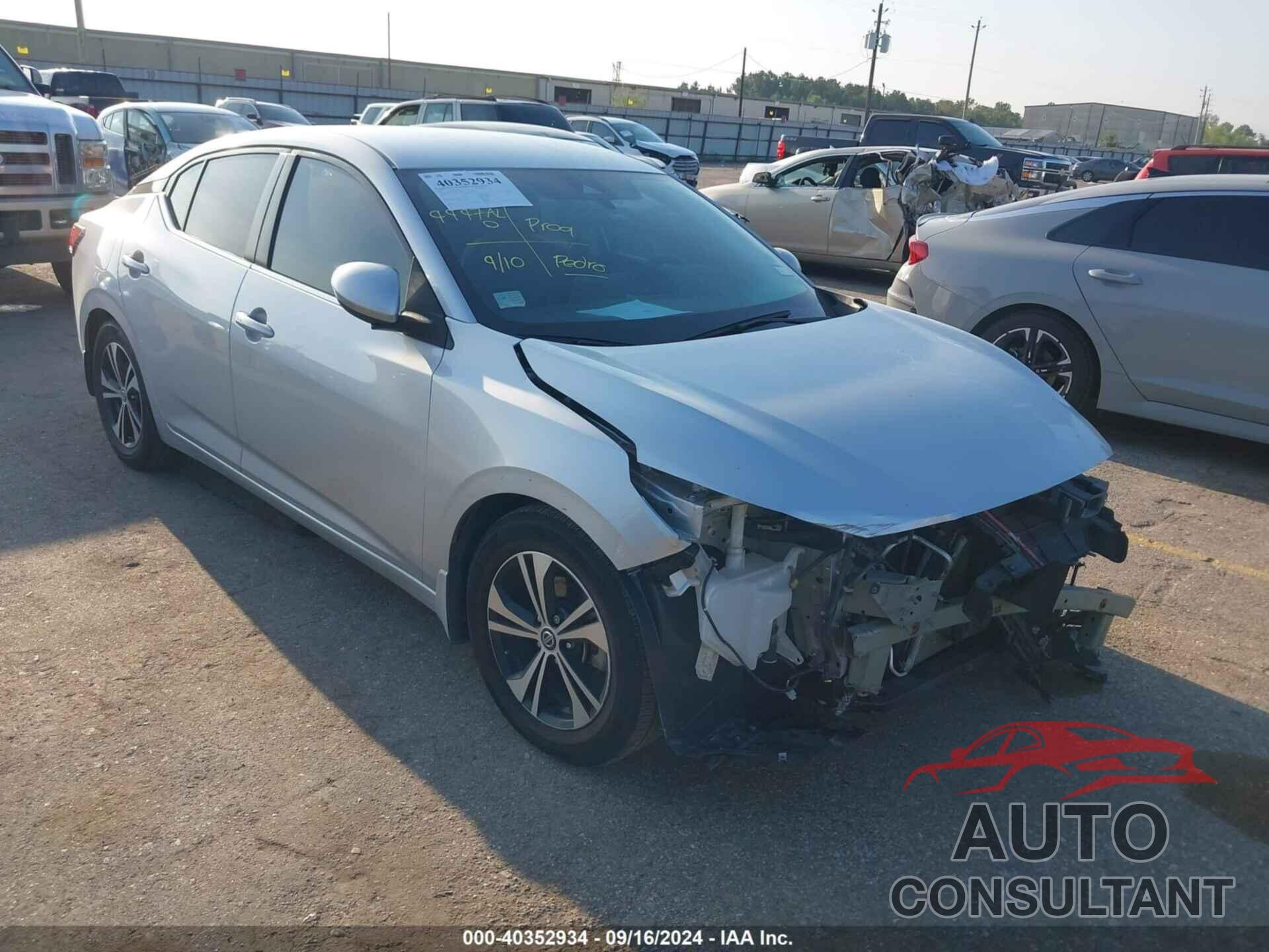 NISSAN SENTRA 2021 - 3N1AB8CV1MY305588