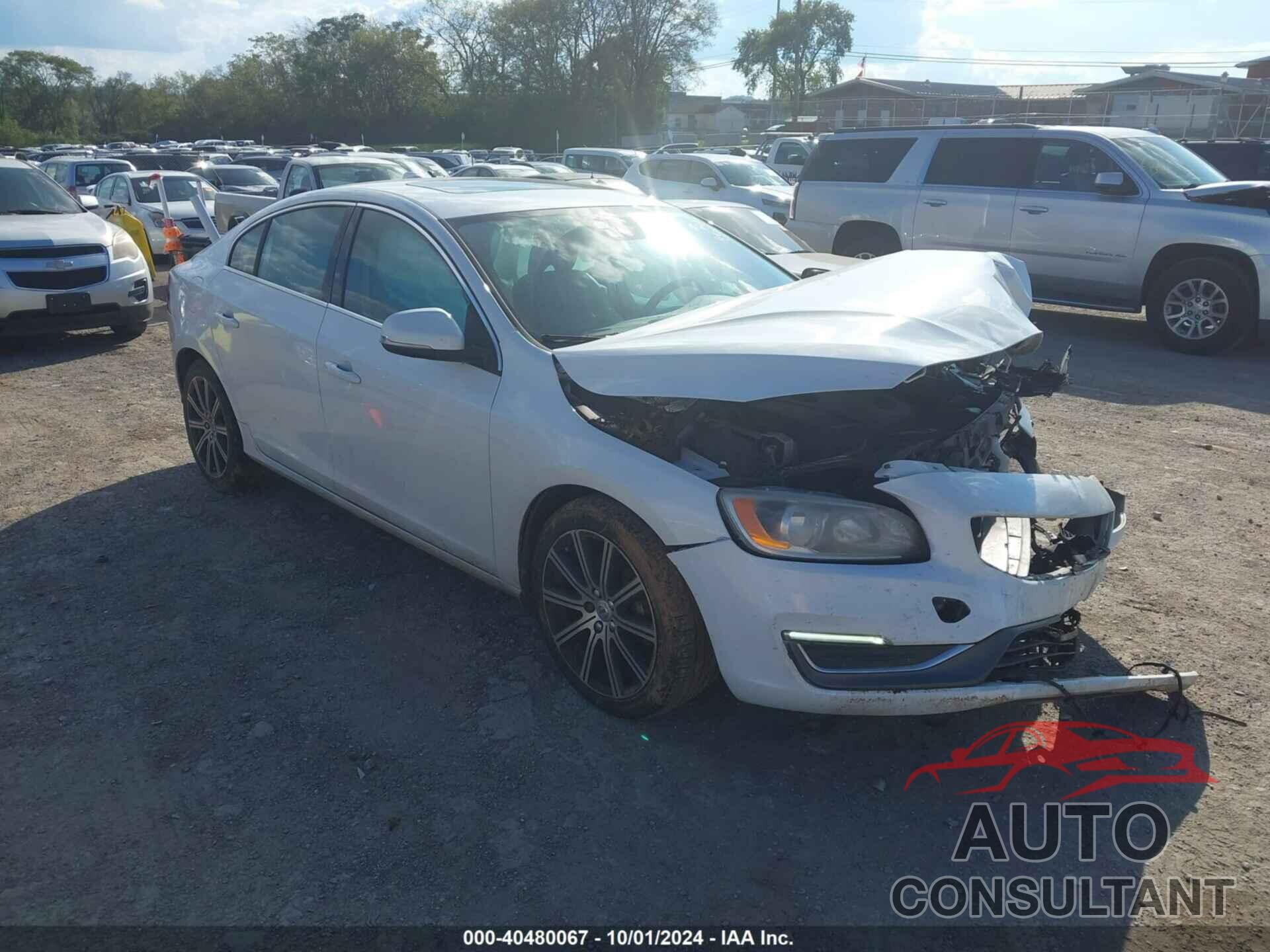 VOLVO S60 INSCRIPTION 2017 - LYV402TK5HB126119