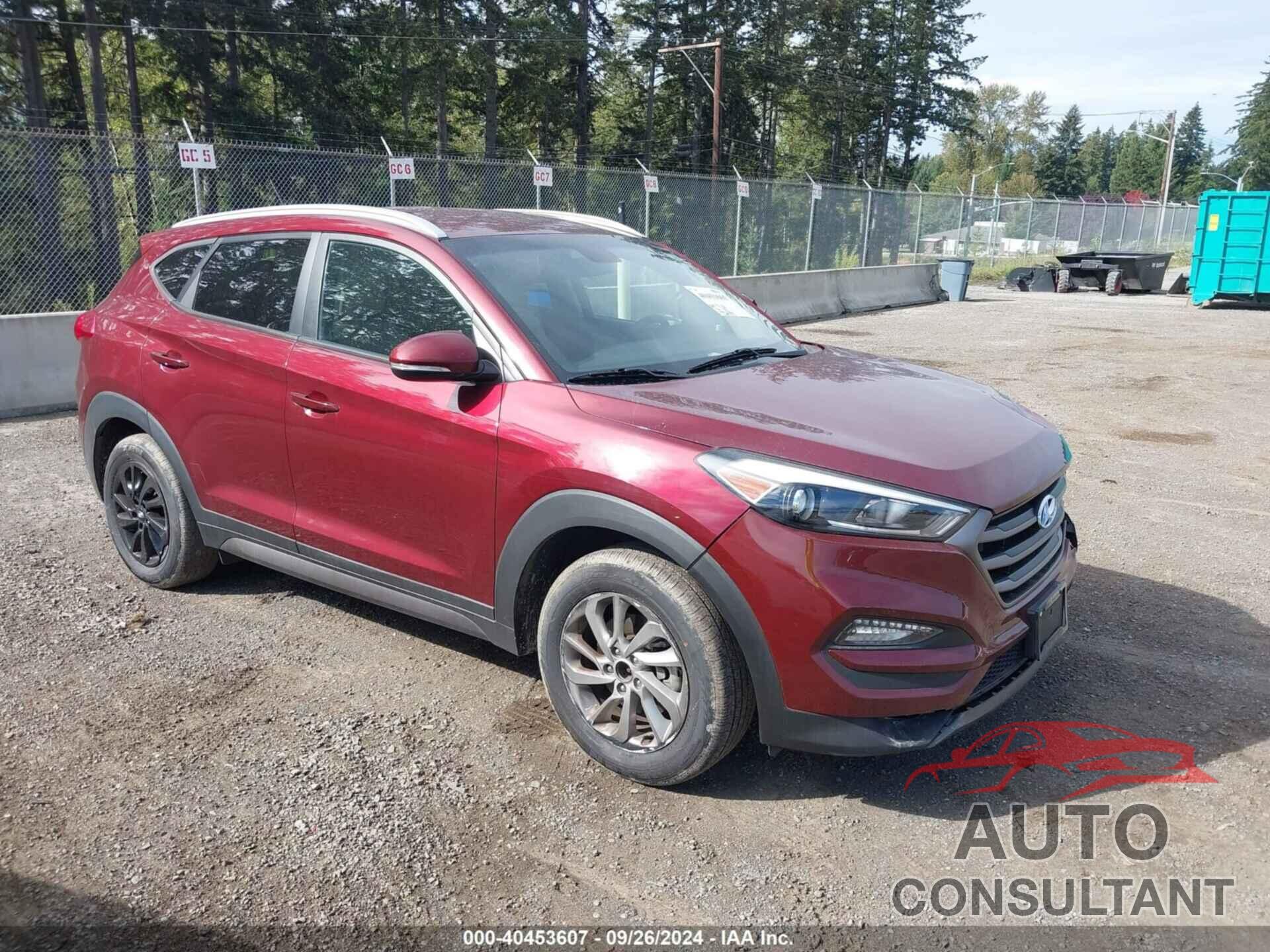 HYUNDAI TUCSON 2016 - KM8J3CA22GU096791