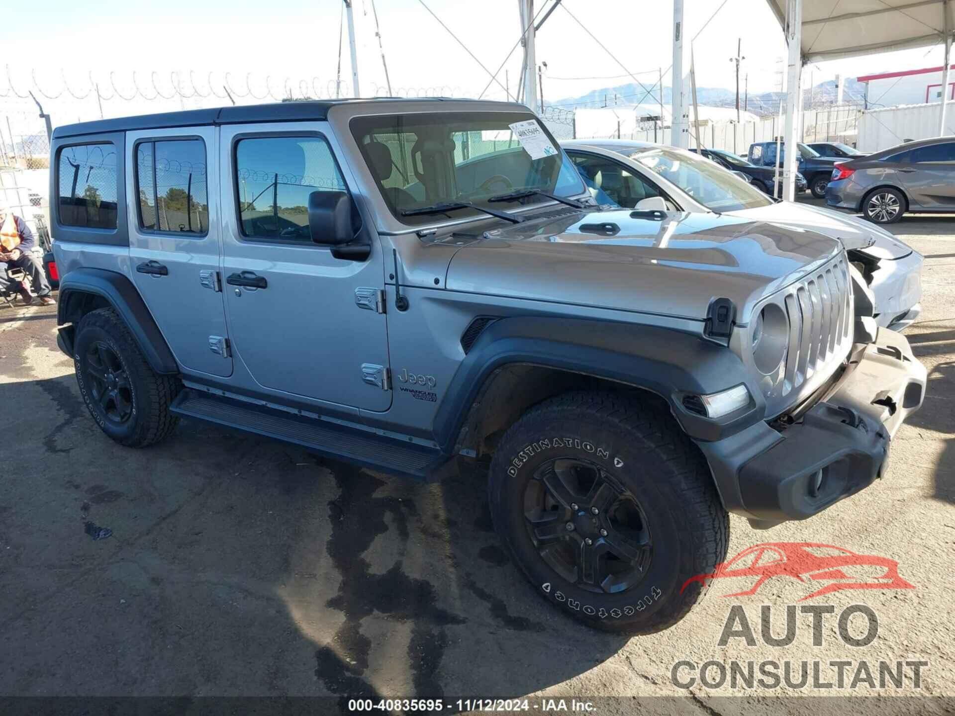JEEP WRANGLER UNLIMITED 2019 - 1C4HJXDN1KW569826