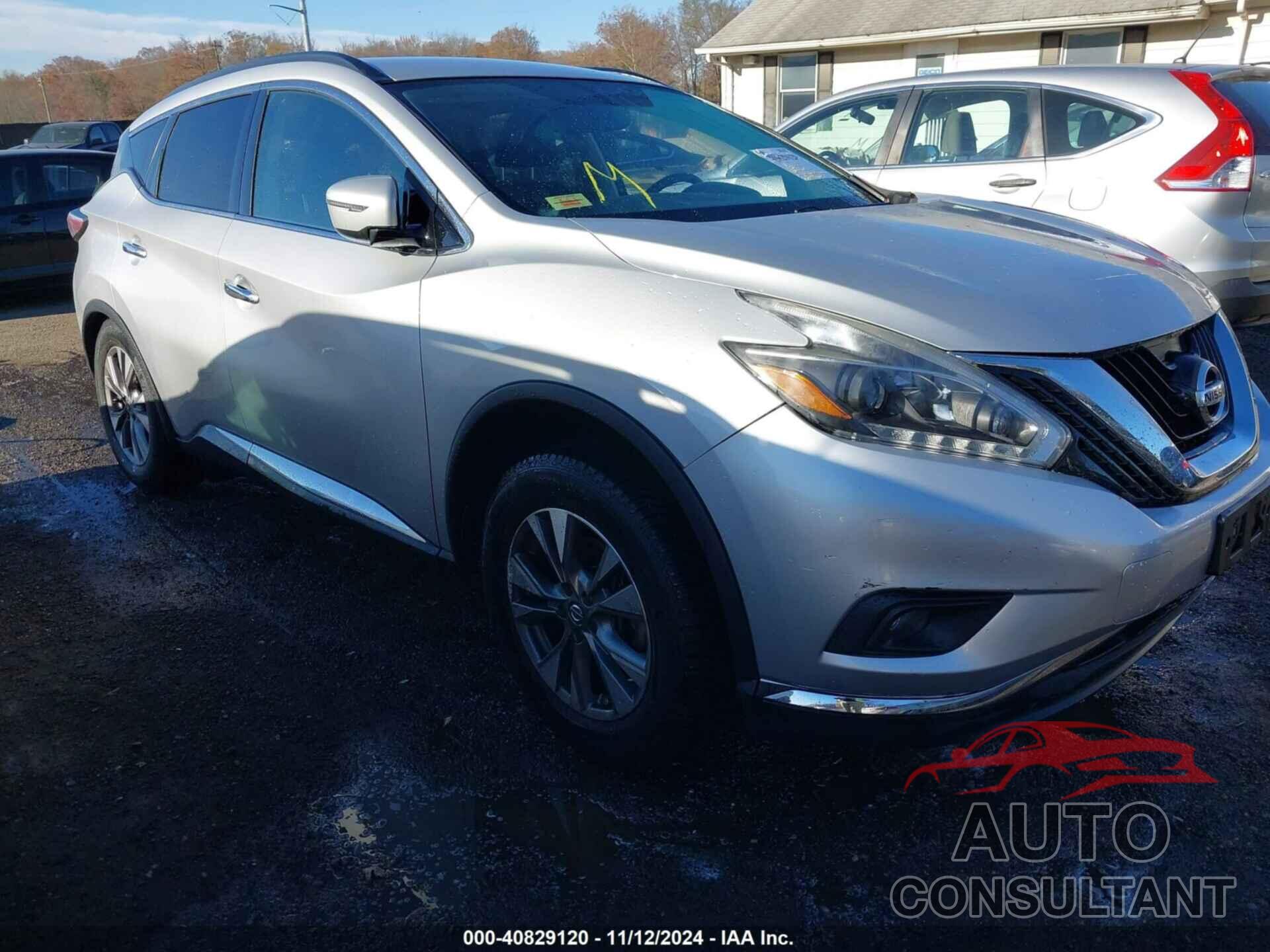 NISSAN MURANO 2018 - 5N1AZ2MH6JN158946