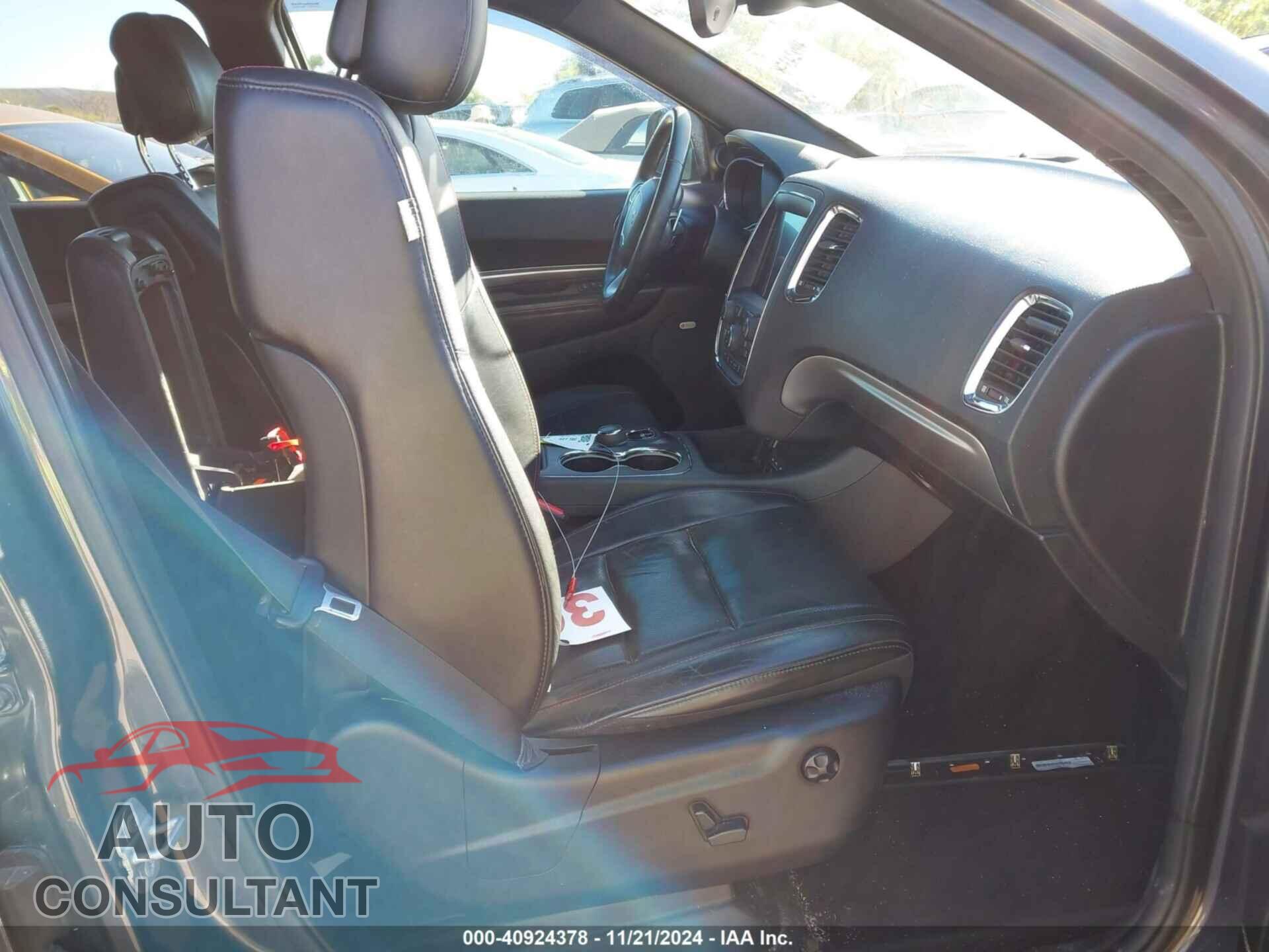DODGE DURANGO 2017 - 1C4SDHCT3HC619087