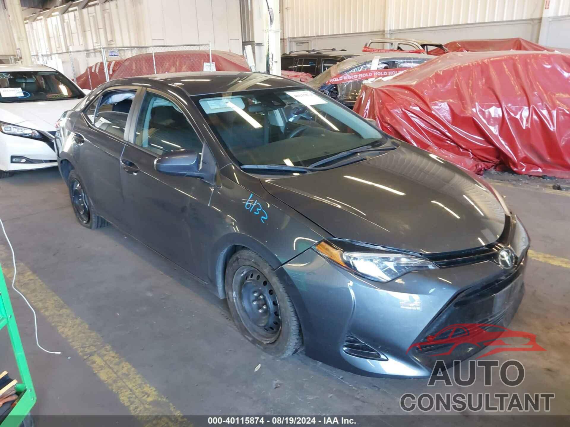 TOYOTA COROLLA 2018 - 2T1BURHE7JC040844