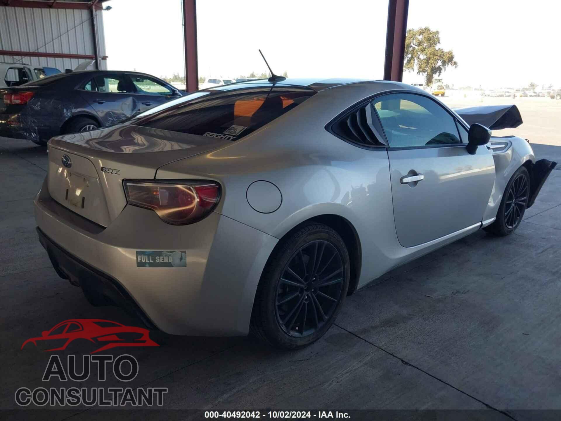 SUBARU BRZ 2014 - JF1ZCAB13E9602443