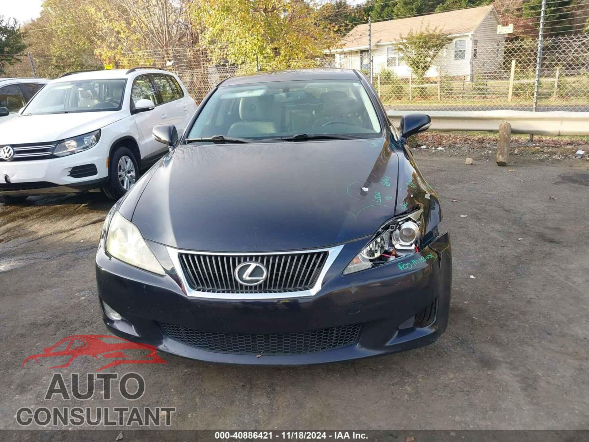 LEXUS IS 250 2010 - JTHBF5C24A5108982