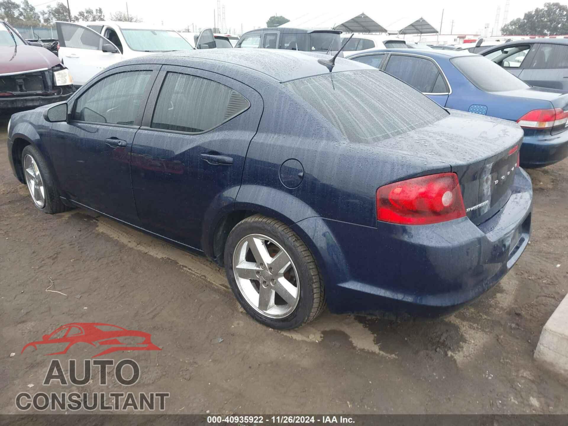 DODGE AVENGER 2013 - 1C3CDZAB5DN710109