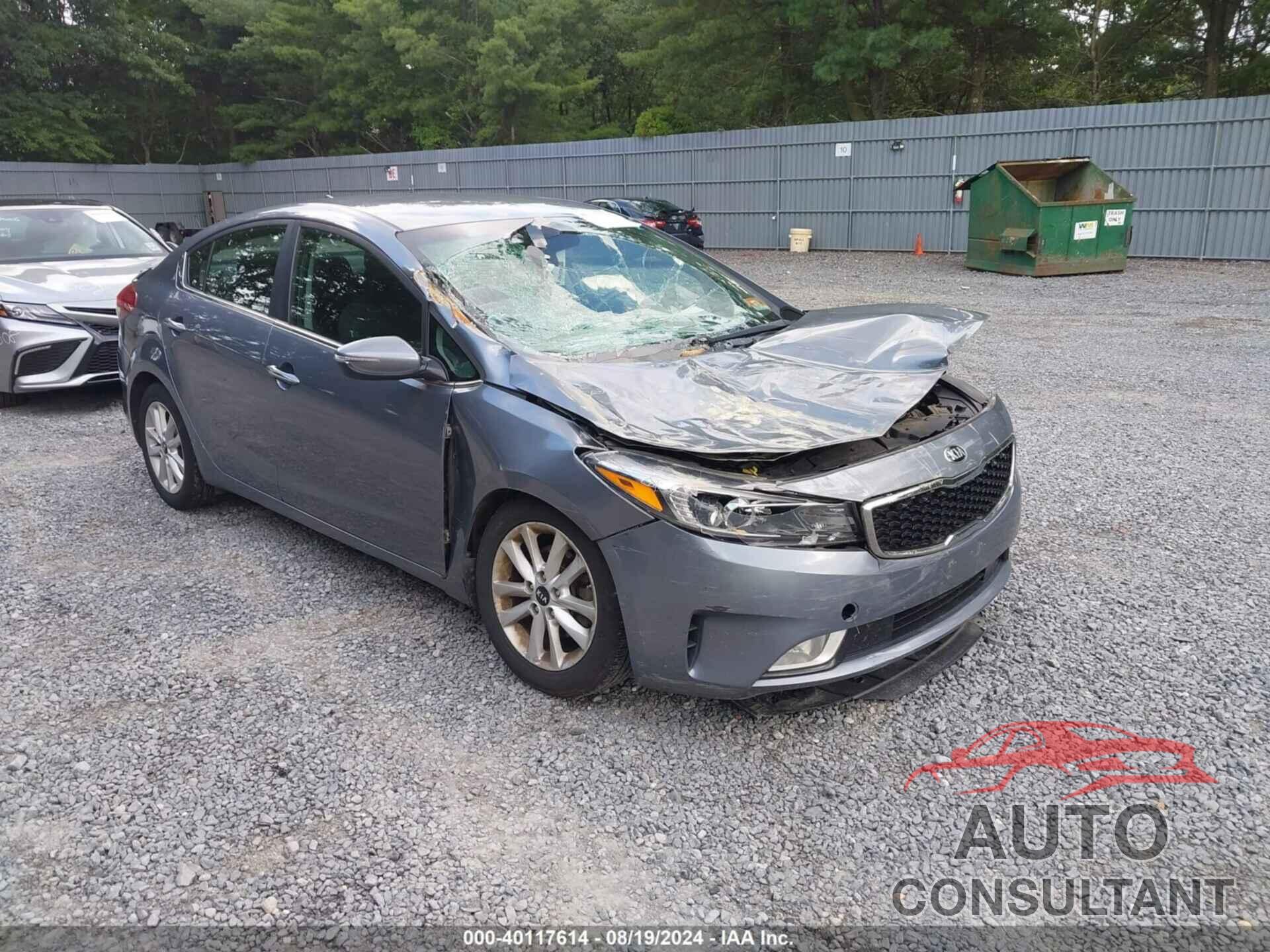 KIA FORTE 2017 - 3KPFL4A78HE105134