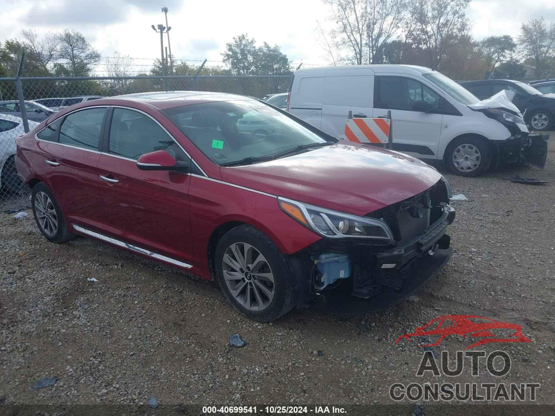 HYUNDAI SONATA 2016 - 5NPE34AF2GH376879