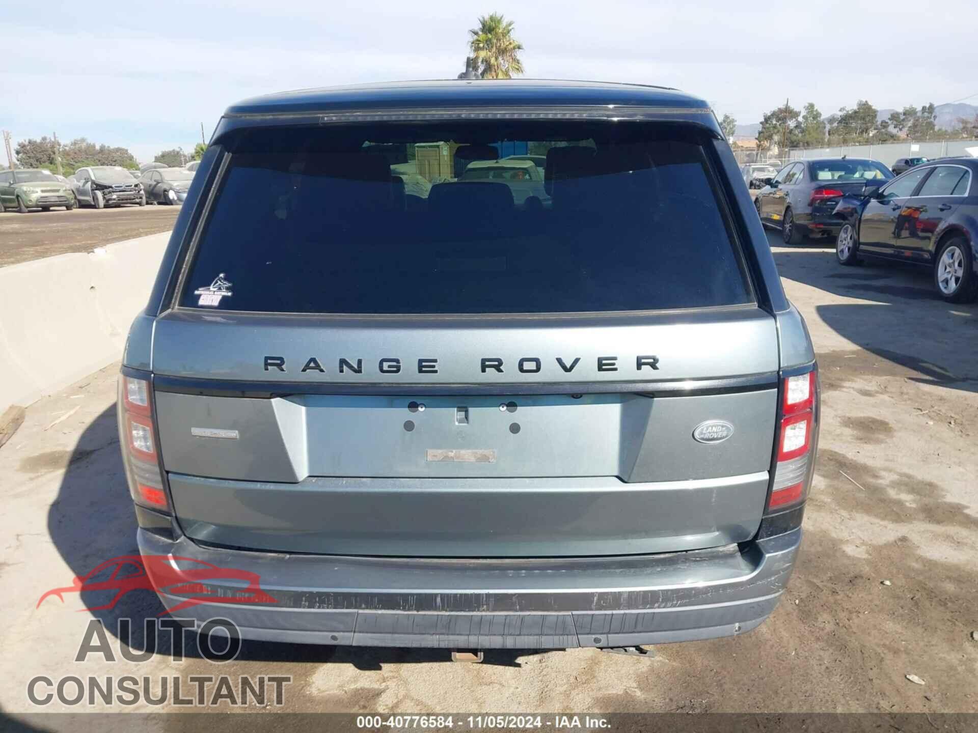 LAND ROVER RANGE ROVER 2015 - SALGS2TF4FA240054