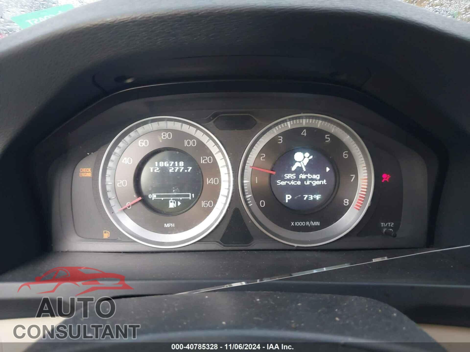 VOLVO S60 2012 - YV1622FS9C2129799