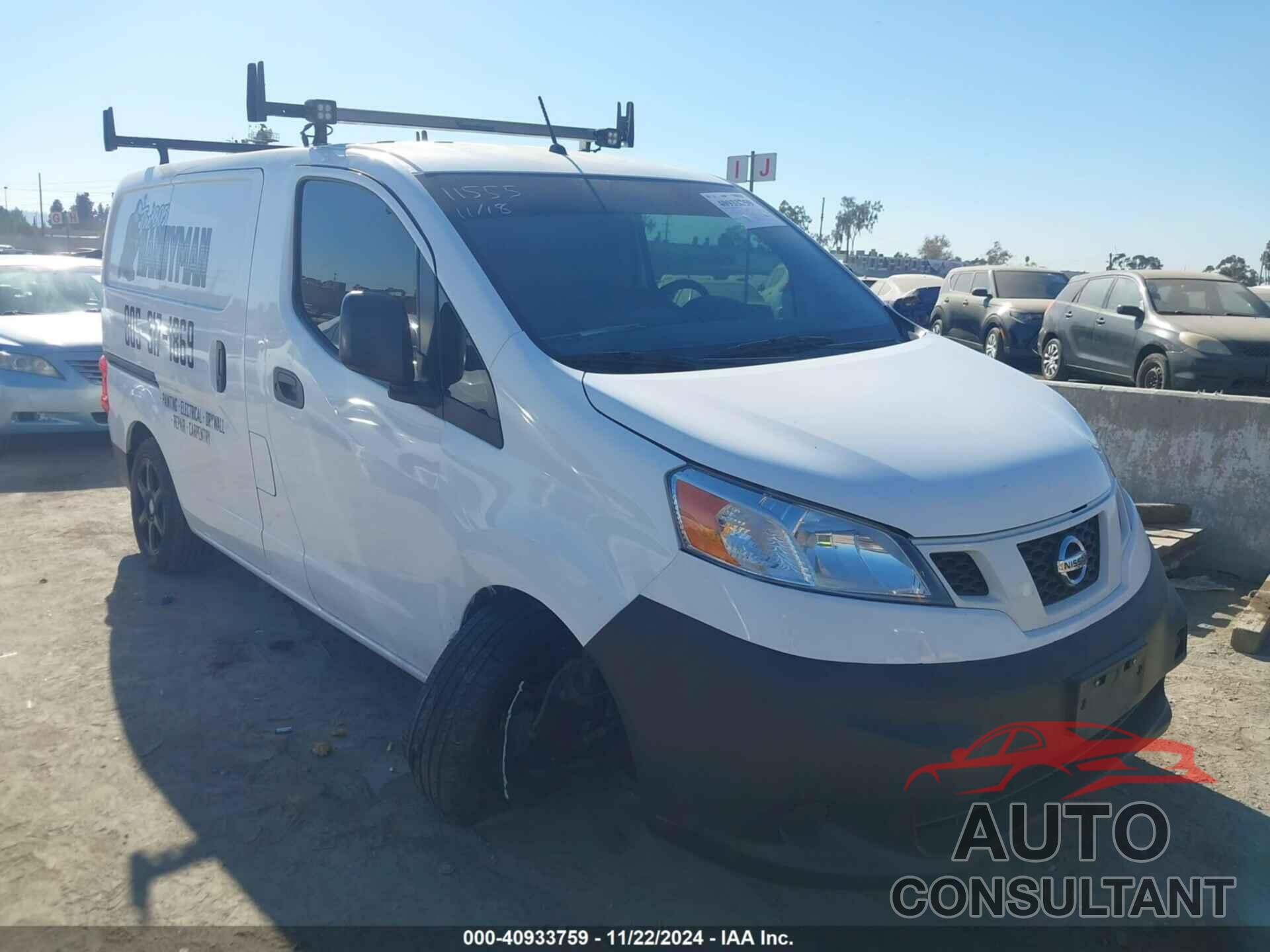 NISSAN NV200 2019 - 3N6CM0KN3KK699594