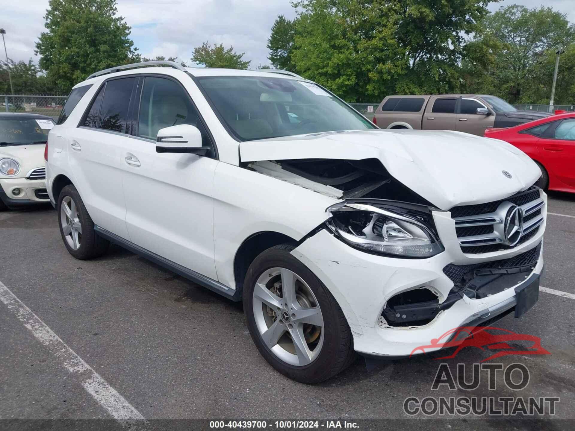 MERCEDES-BENZ GLE 400 2019 - 4JGDA5GB0KB213147