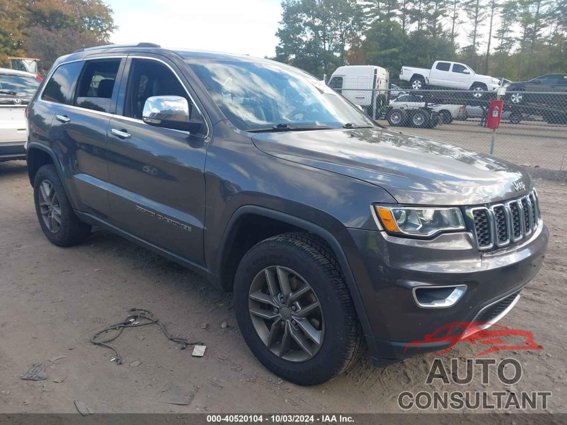 JEEP GRAND CHEROKEE 2017 - 1C4RJFBGXHC627820