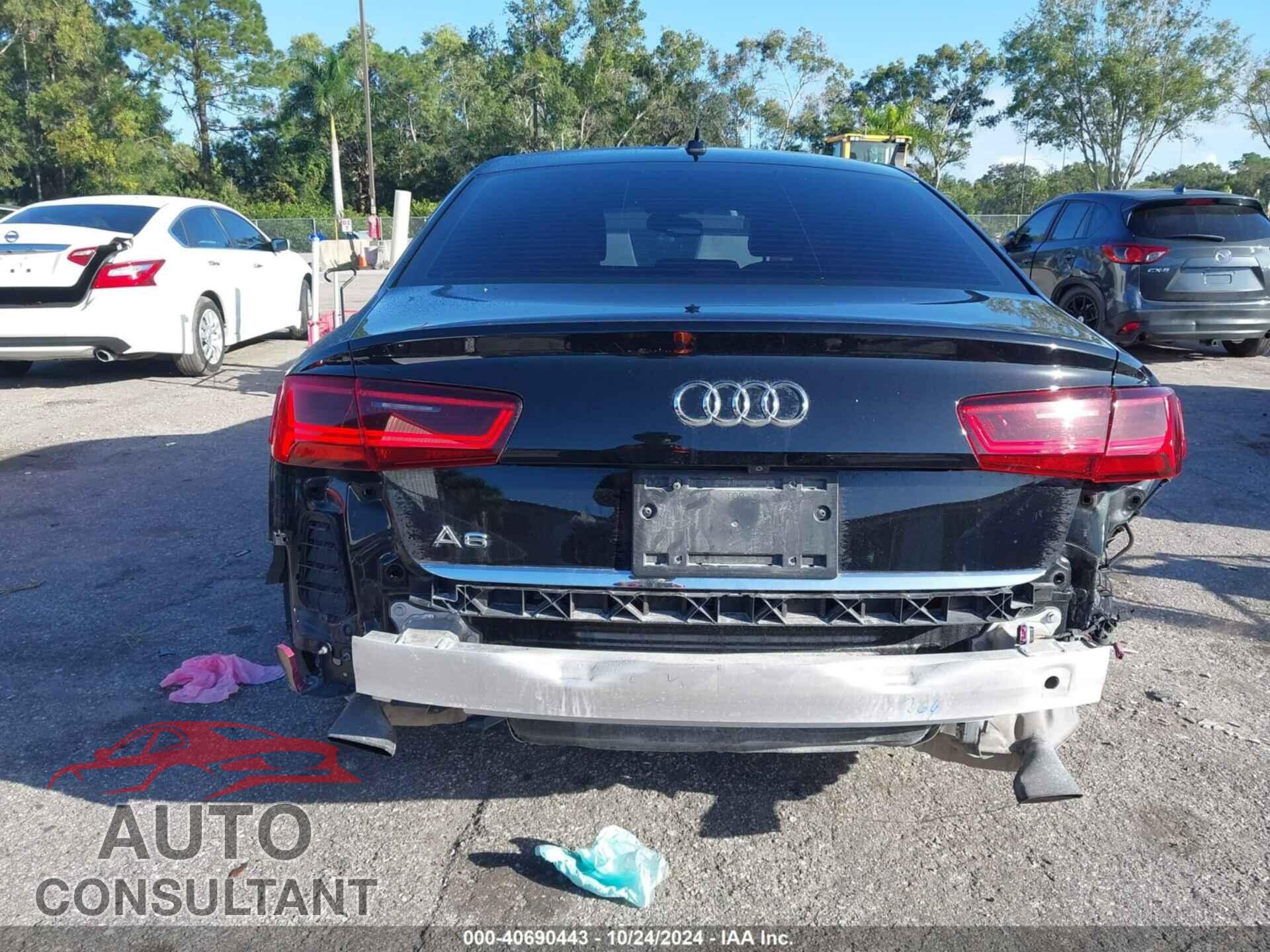 AUDI A6 2016 - WAUDFAFCXGN087309