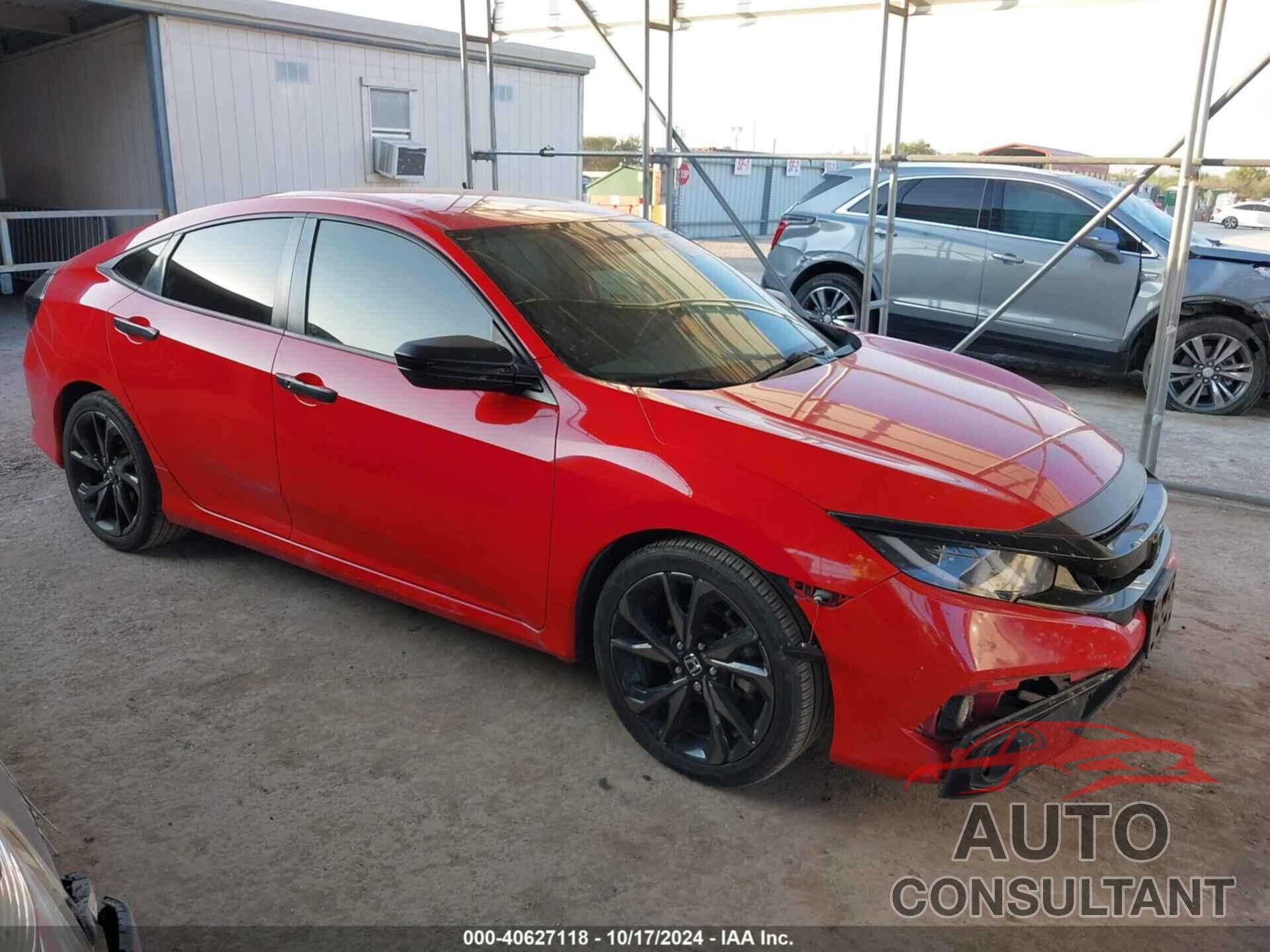 HONDA CIVIC 2019 - 2HGFC2F88KH506699