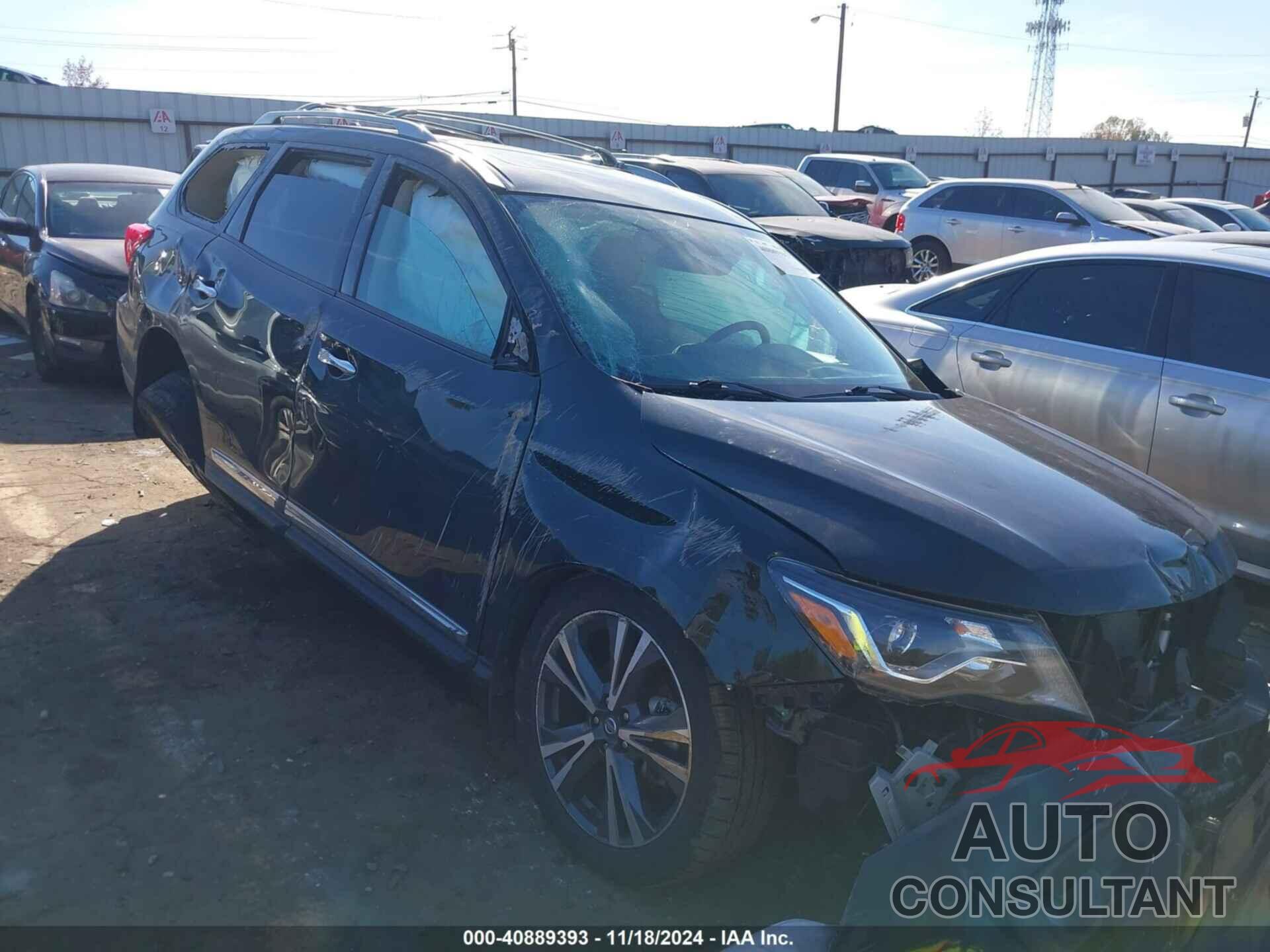 NISSAN PATHFINDER 2019 - 5N1DR2MN8KC644478