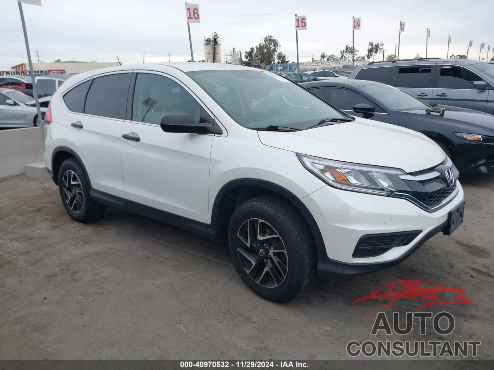 HONDA CR-V 2016 - 5J6RM4H48GL058015