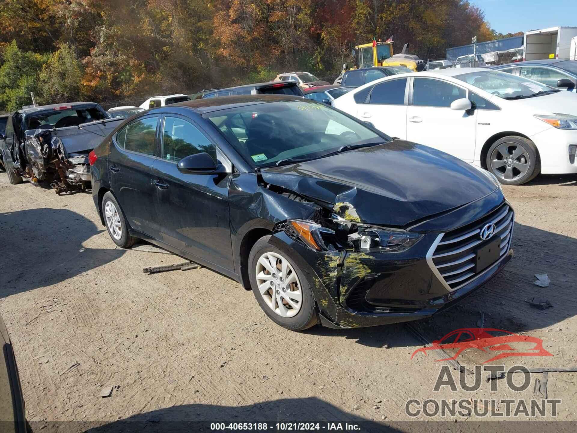 HYUNDAI ELANTRA 2018 - 5NPD74LF2JH354613