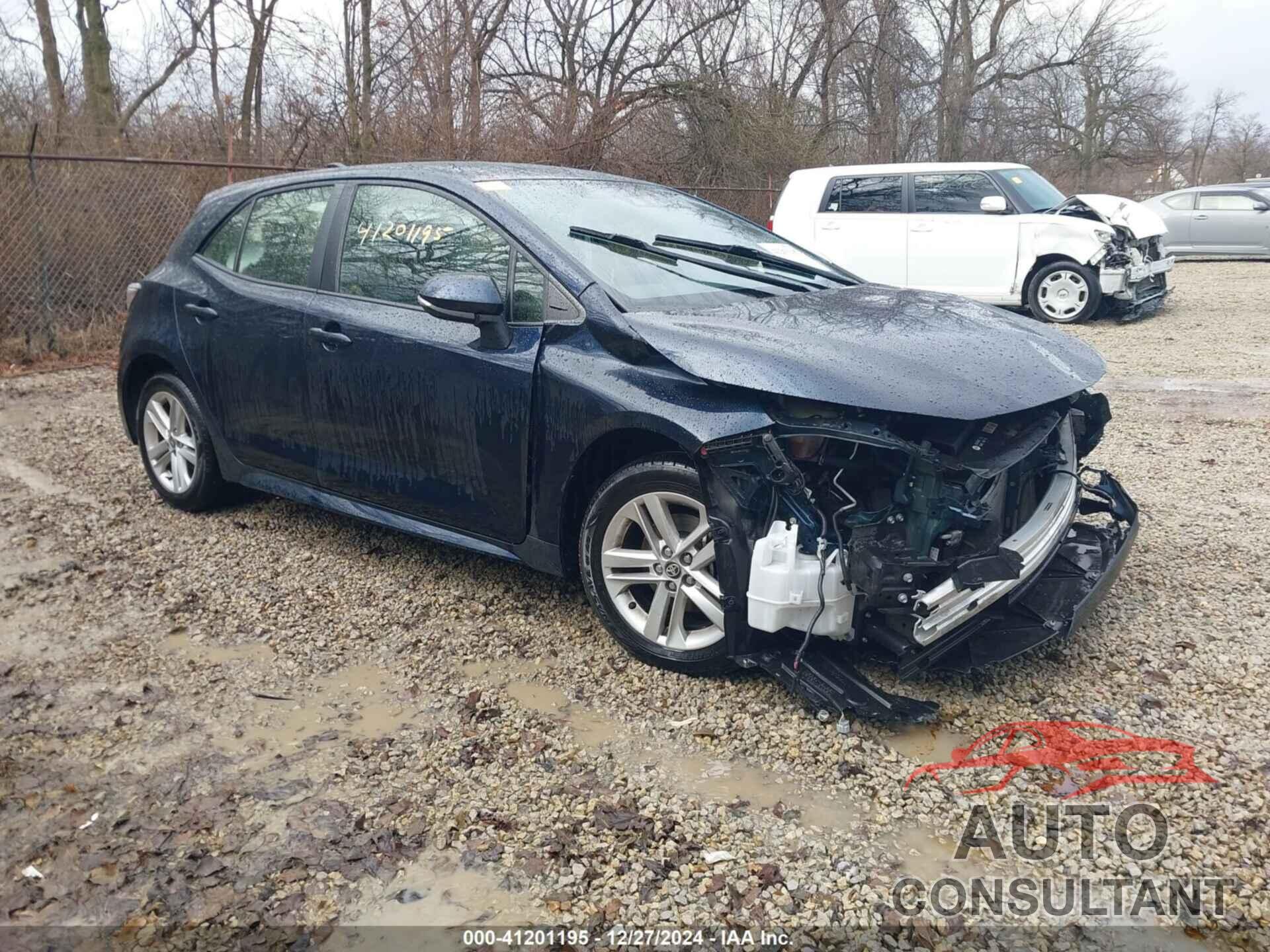 TOYOTA COROLLA 2019 - JTNK4RBE6K3060226