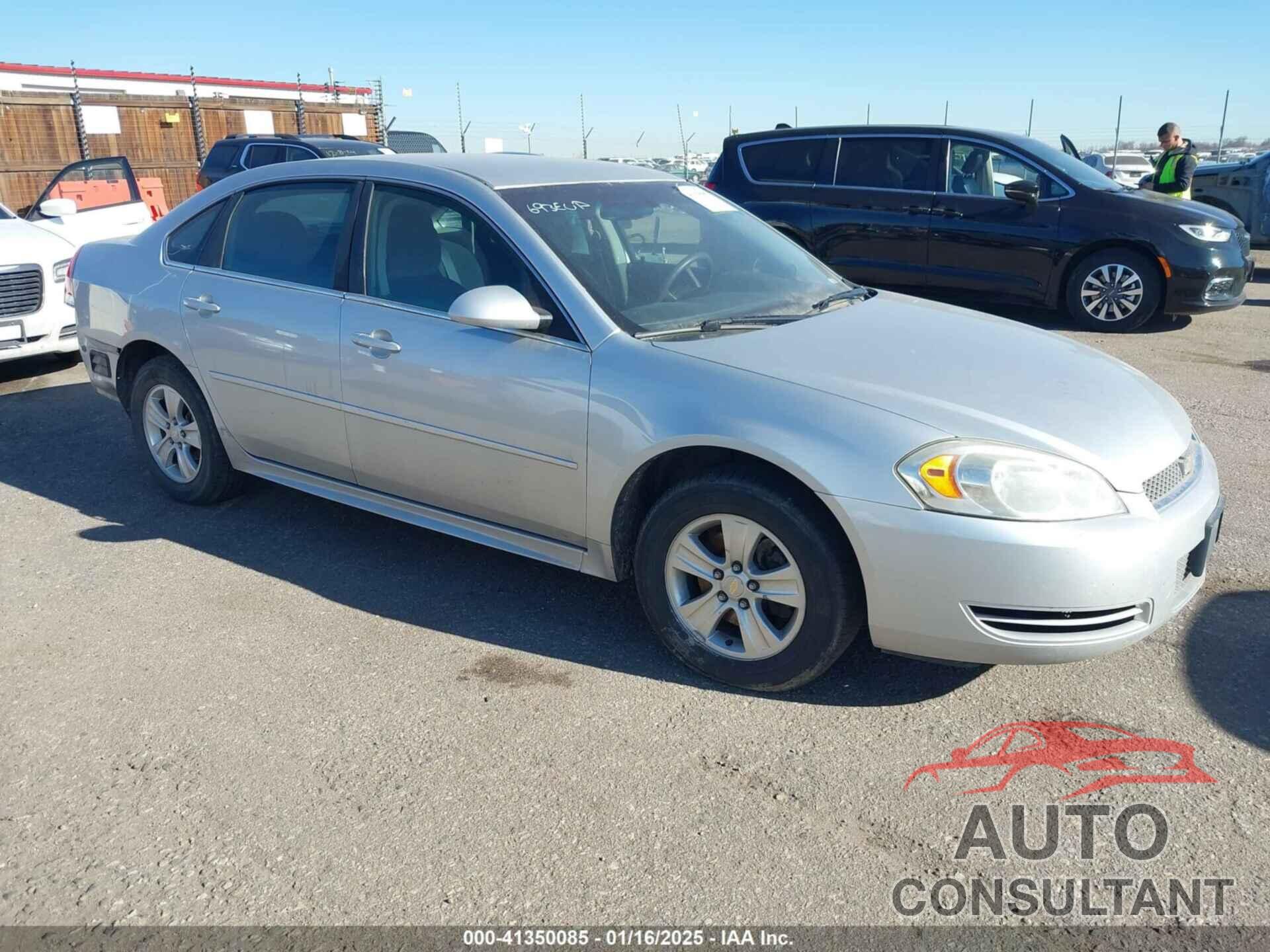 CHEVROLET IMPALA 2013 - 2G1WF5E39D1250106