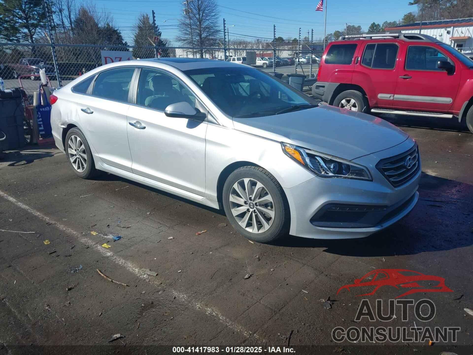 HYUNDAI SONATA 2016 - 5NPE34AFXGH412866