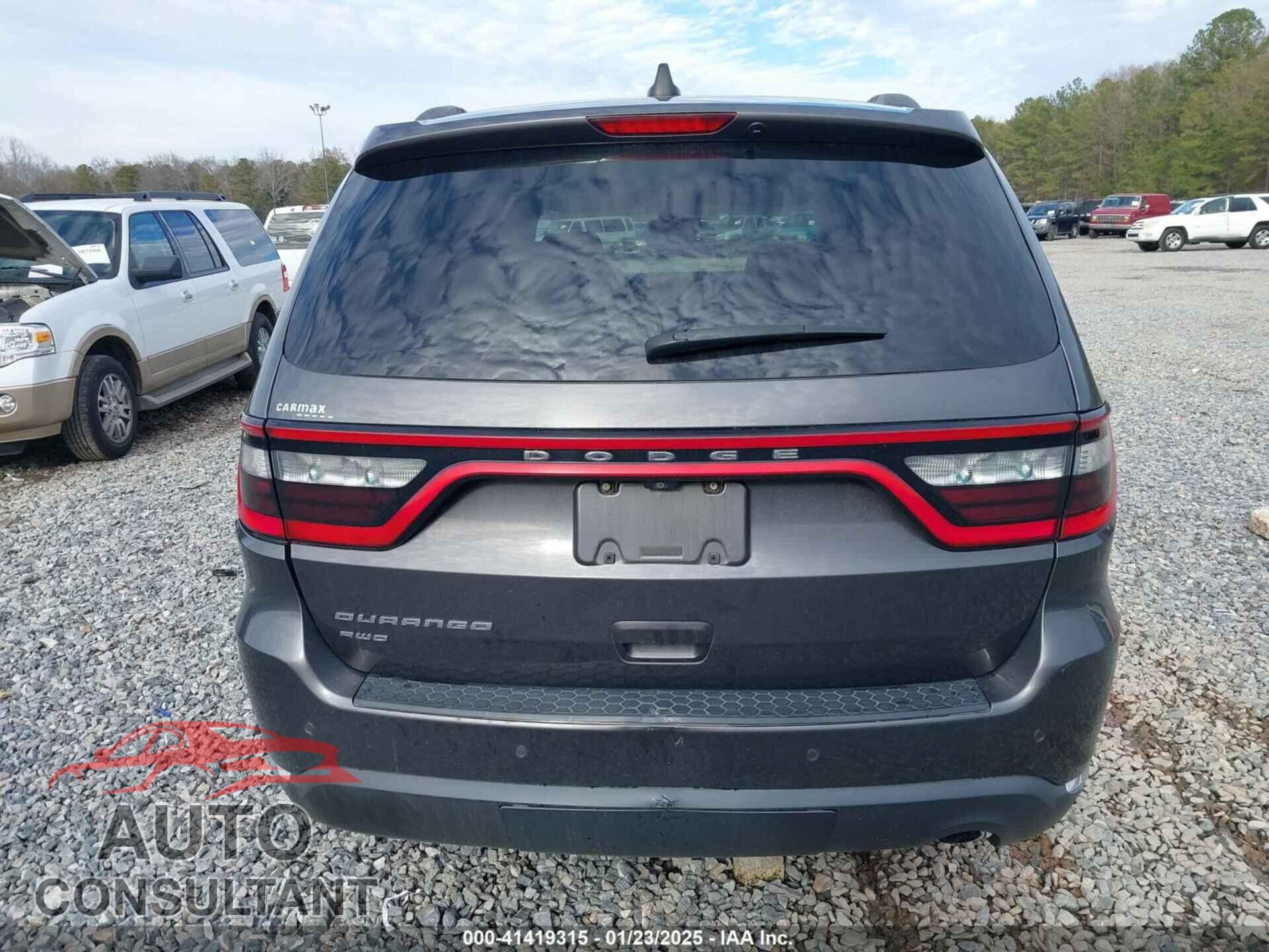 DODGE DURANGO 2017 - 1C4RDJAG5HC661076